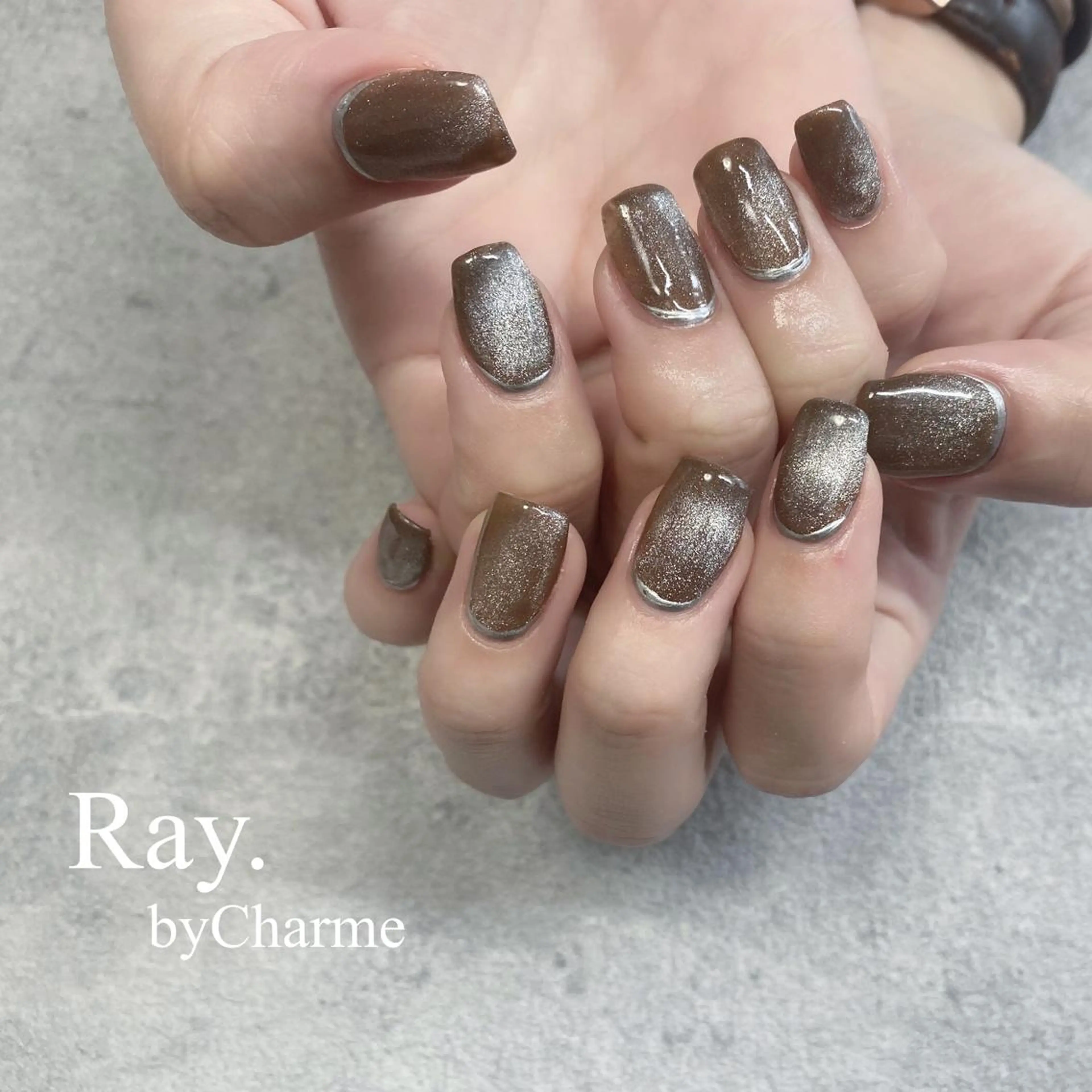 ネイル Ray. /綺麗目ニュアンスのネイルデザイン