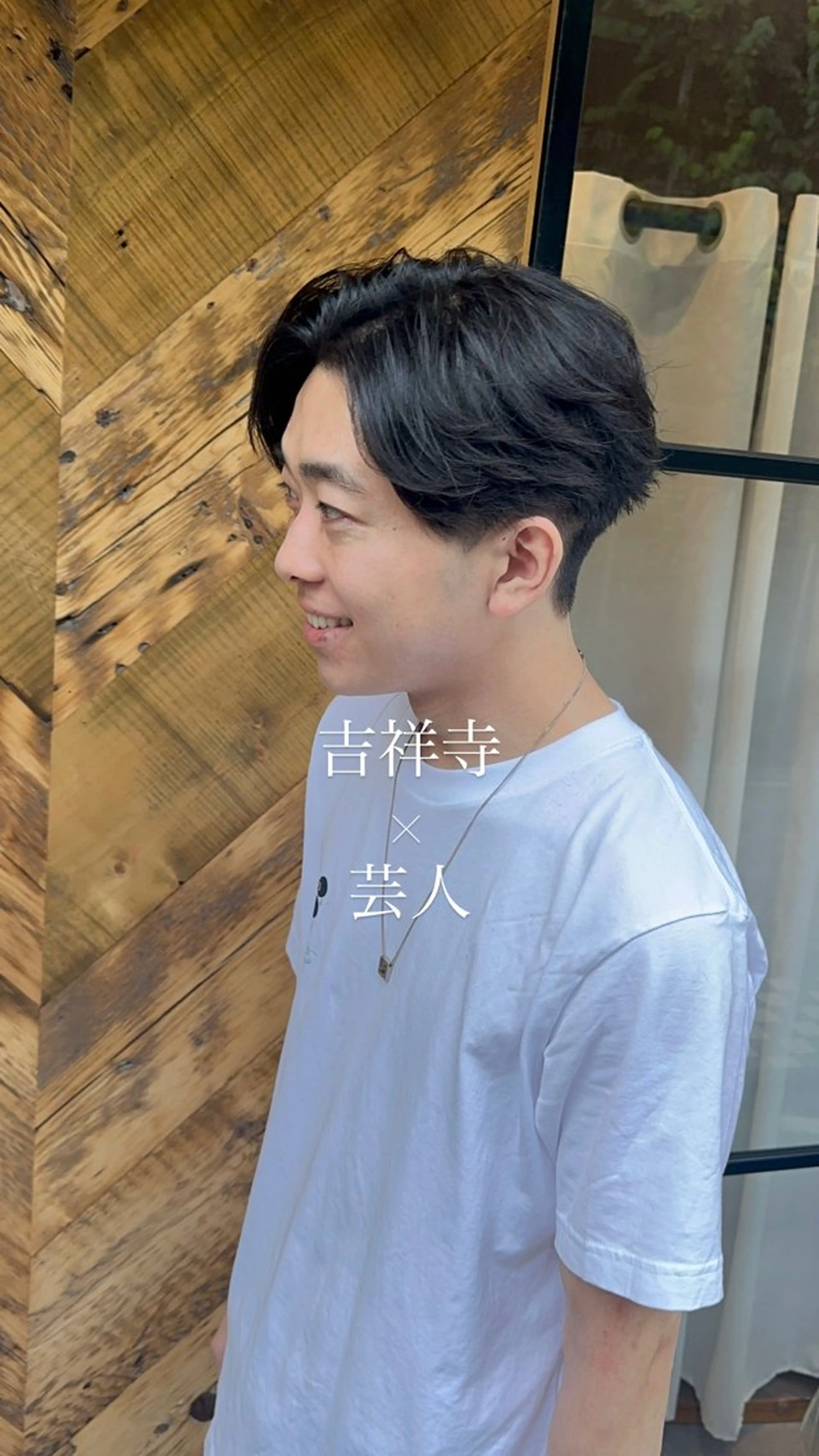 パーマ メンズ フェードカット メンズパーマ ニュアンスパーマ カット メンズカット　パーマ 特化美容師　中野稜平のヘアスタイル