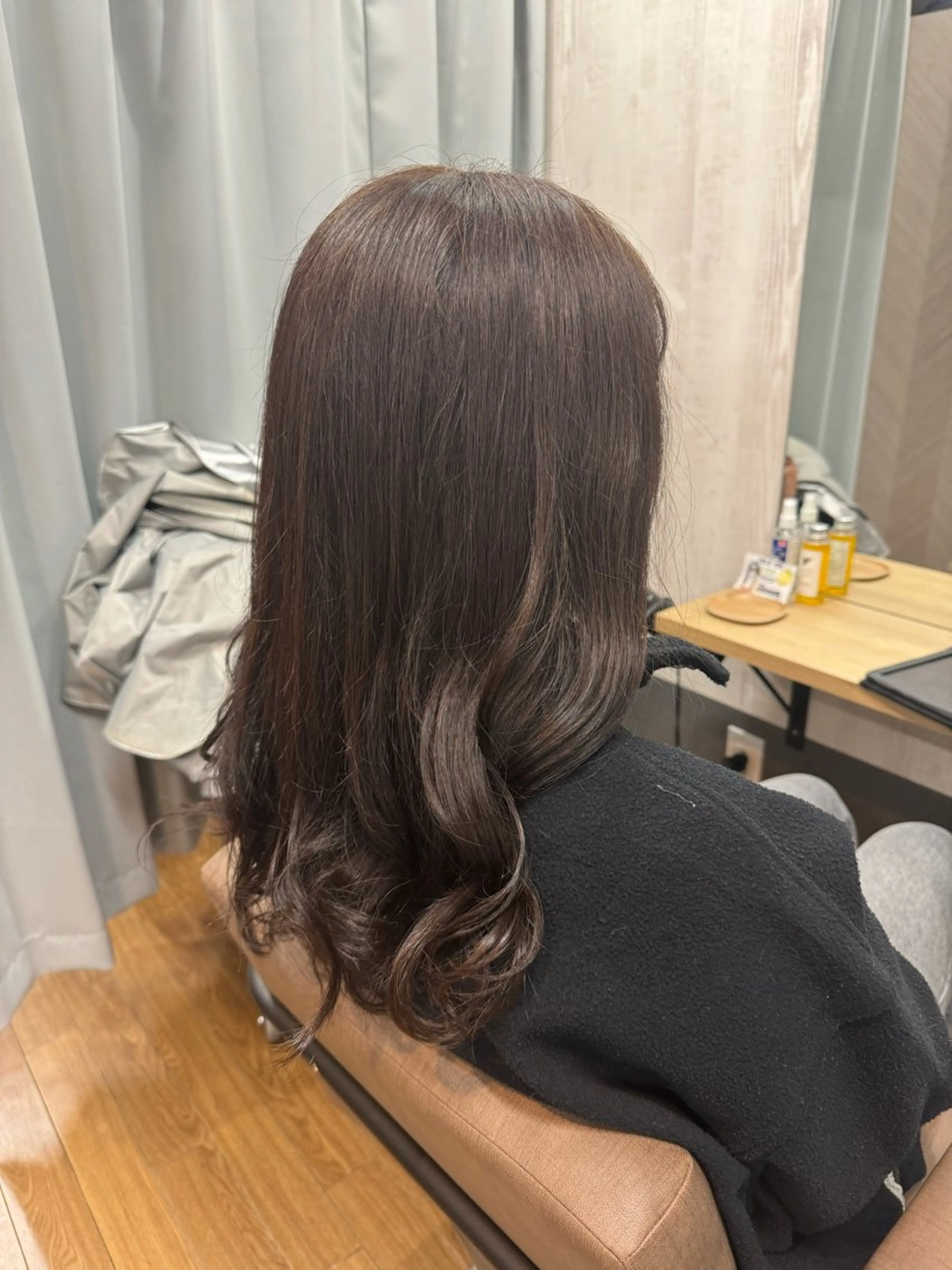 セミロング トリートメント カット ヘアカラー トリートメント TELA HAIR 稲毛店　千尋のヘアスタイル