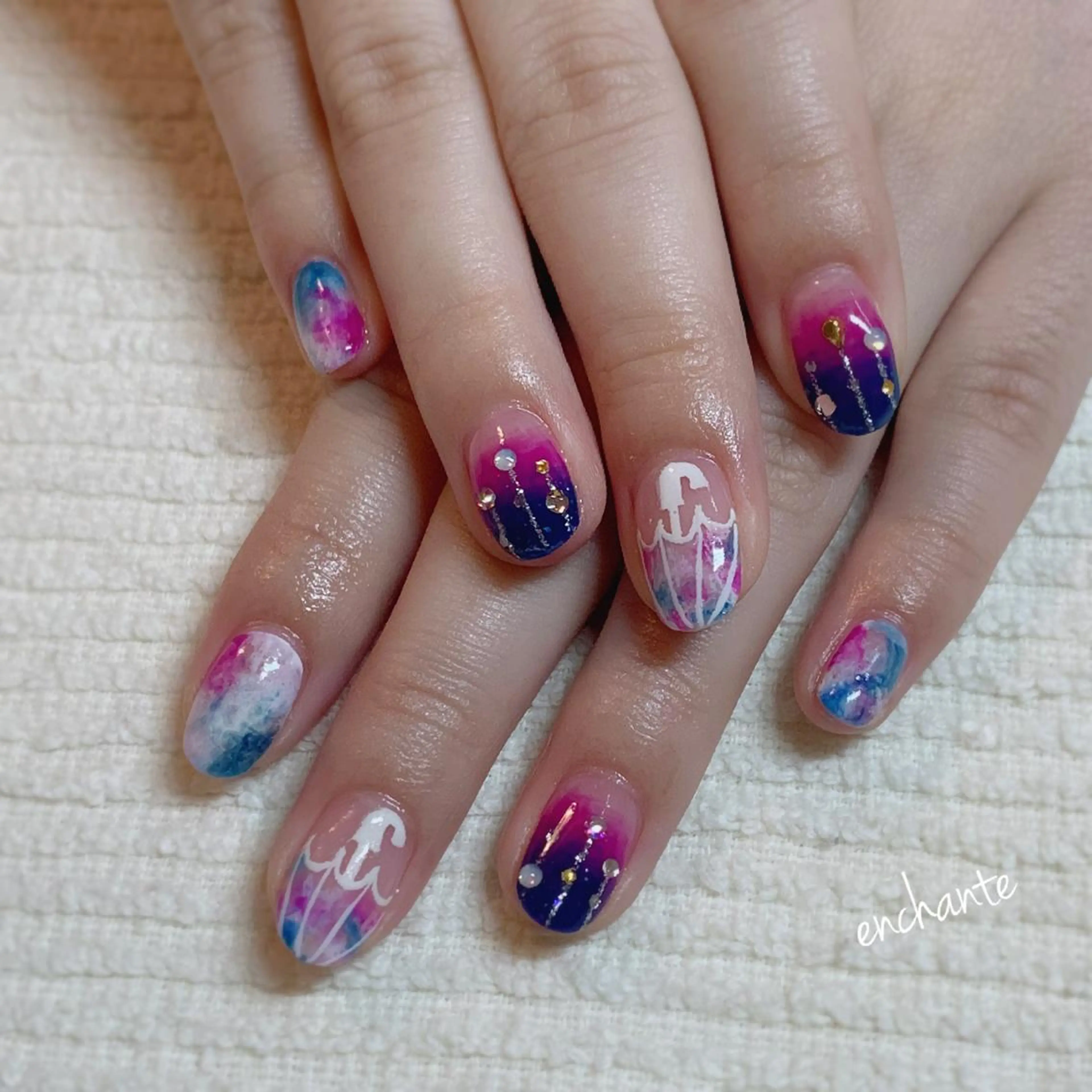 ネイル アンシャンテ所属・enchante 自由が丘のネイルデザイン