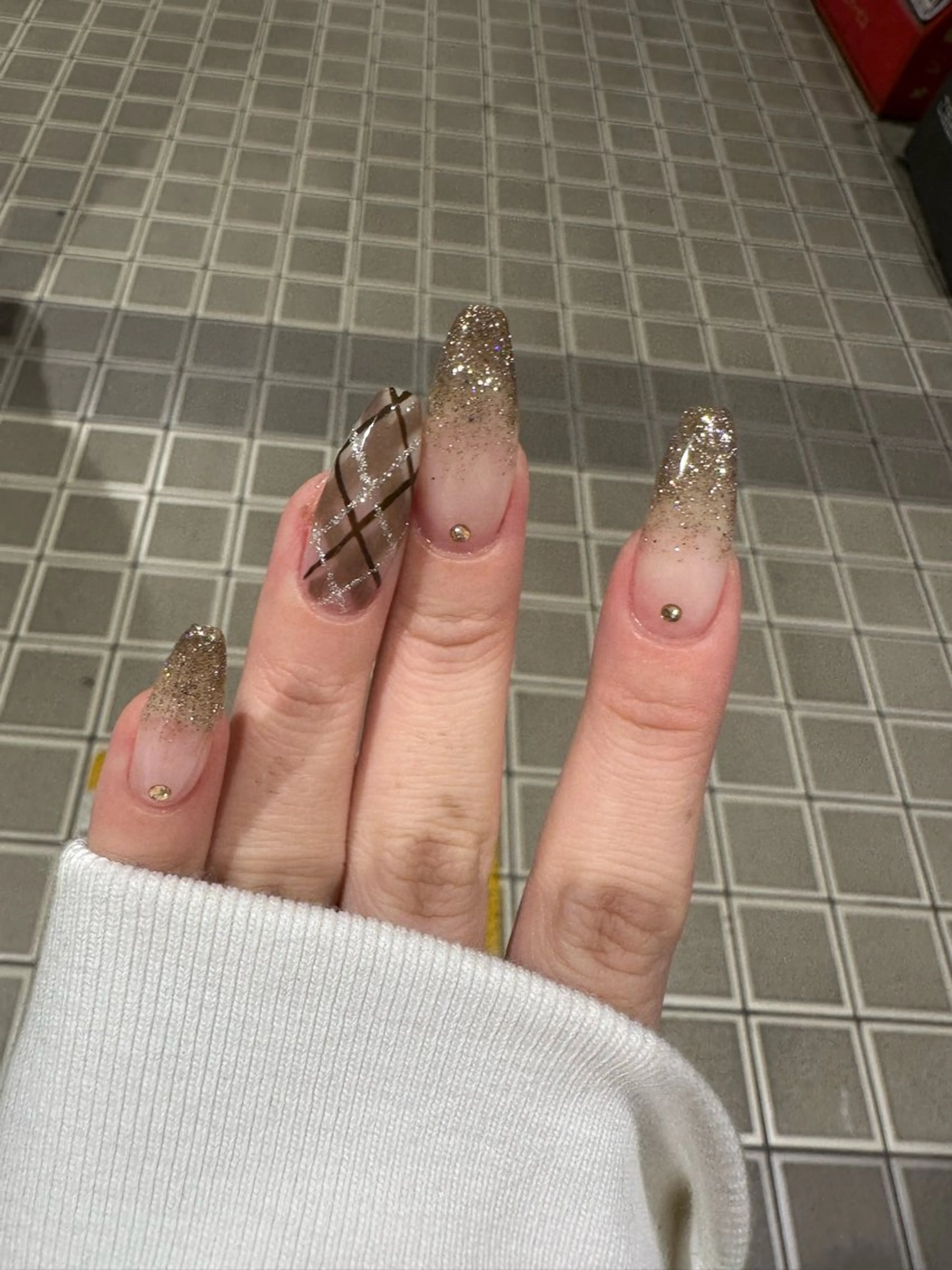 ネイル ハンドネイル Bianca 🩵 Ayakoのネイルデザイン