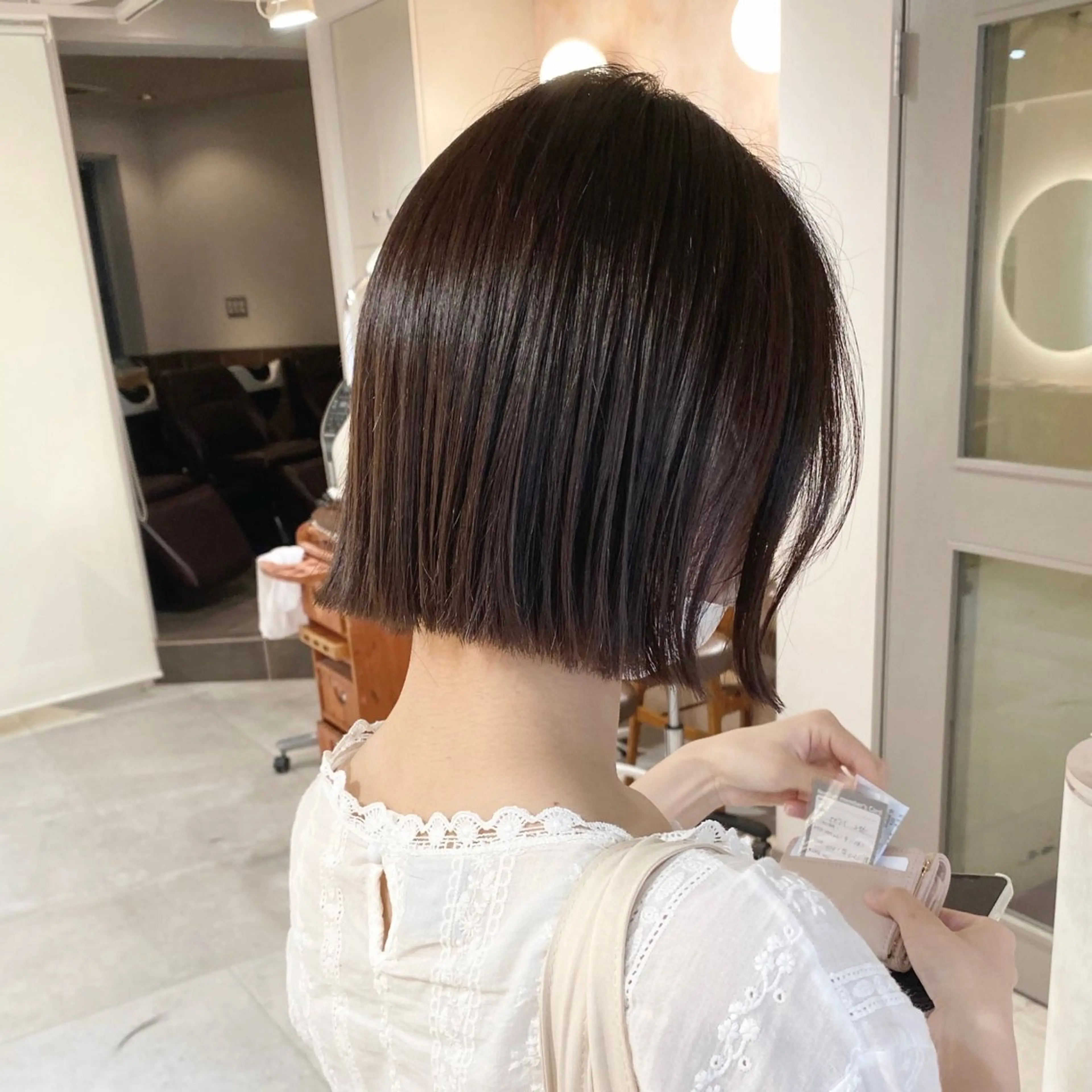 ［平日夕方限定］🌷ぷつっとボブカット🌷(シャンプーは＋¥660でできます!)※補足説明欄をしっかりお読みください🌟の写真