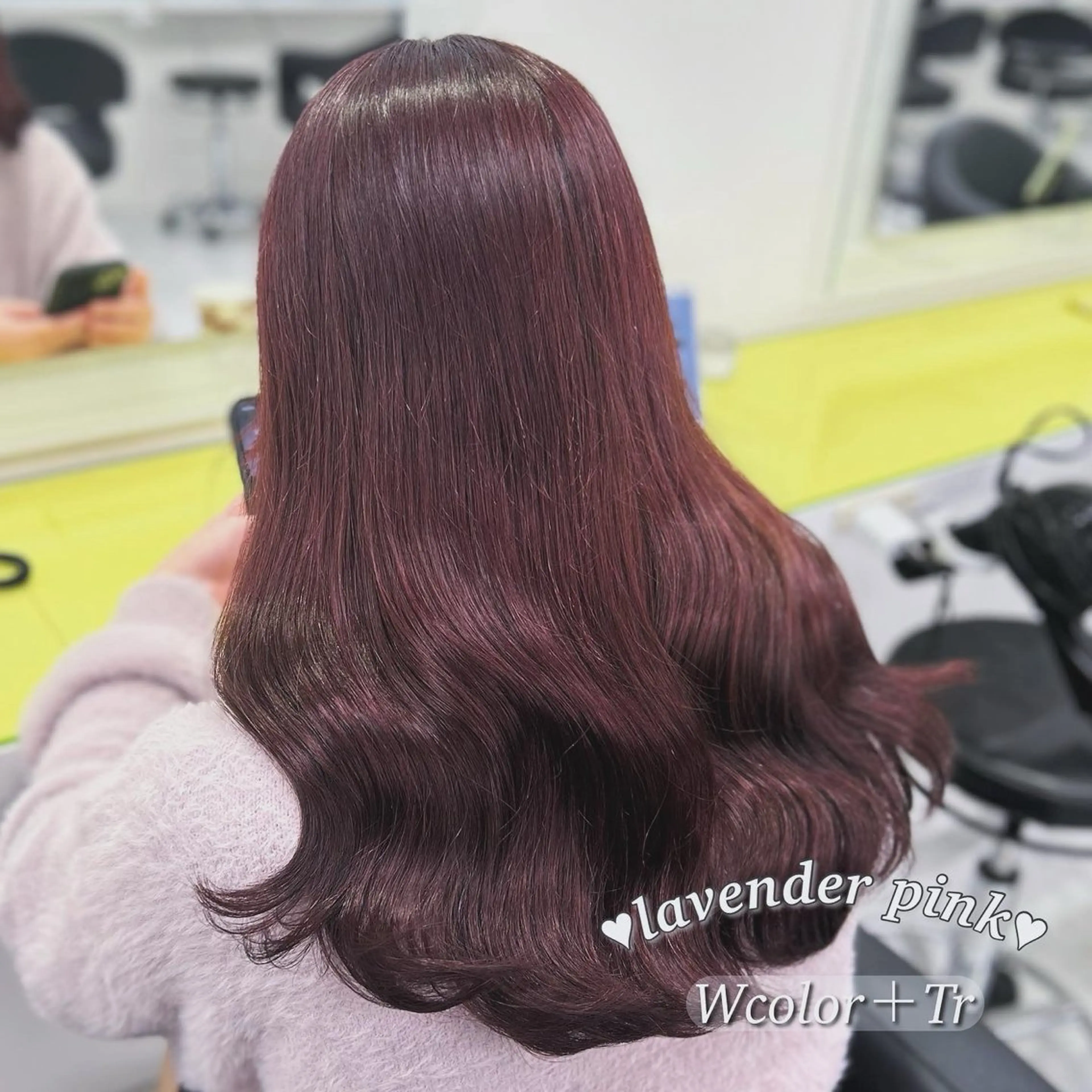 セミロング カラー ヘアアレンジ ヘアカラー Miwa🤍ダメージ レスカラー特化🦢のヘアスタイル