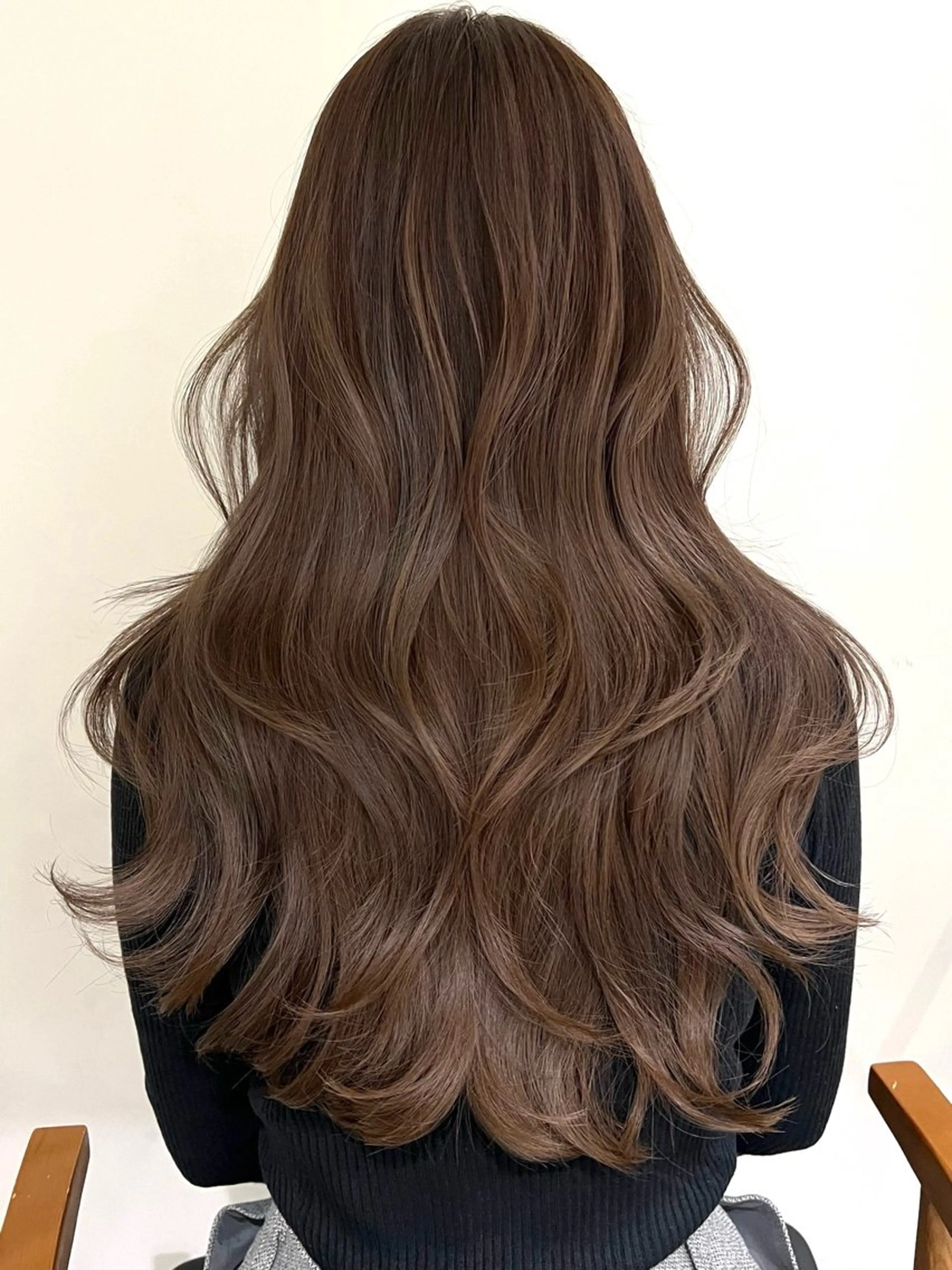 ロング カラー ヘアカラー ✨レイヤーカット/透 名感カラー特化✨のヘアスタイル
