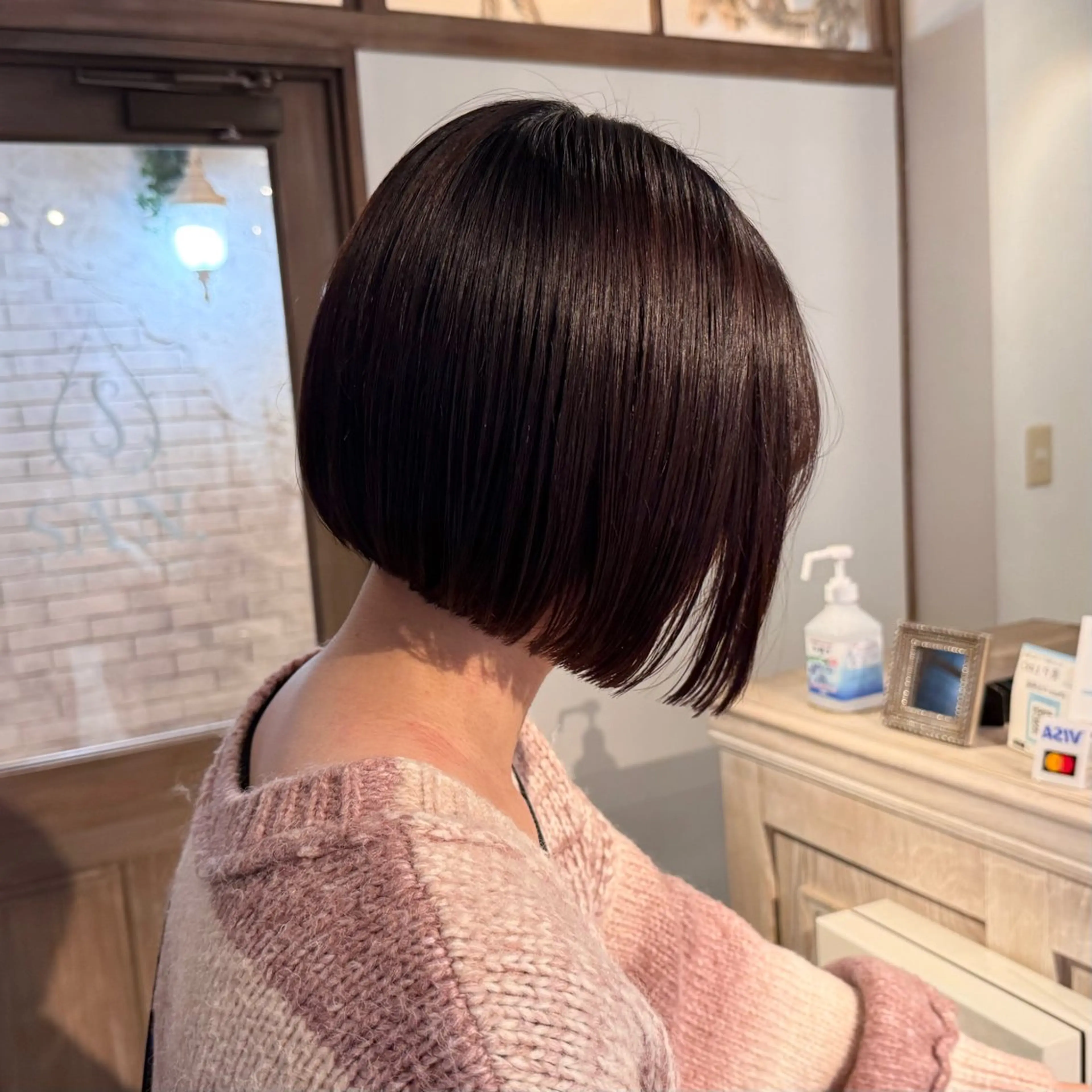 ショート カラー レッドカラー ボブ 似合わせカット カット ヘアカラー トリートメント 似合わせボブ🎀🫧 千葉 優希のヘアスタイル