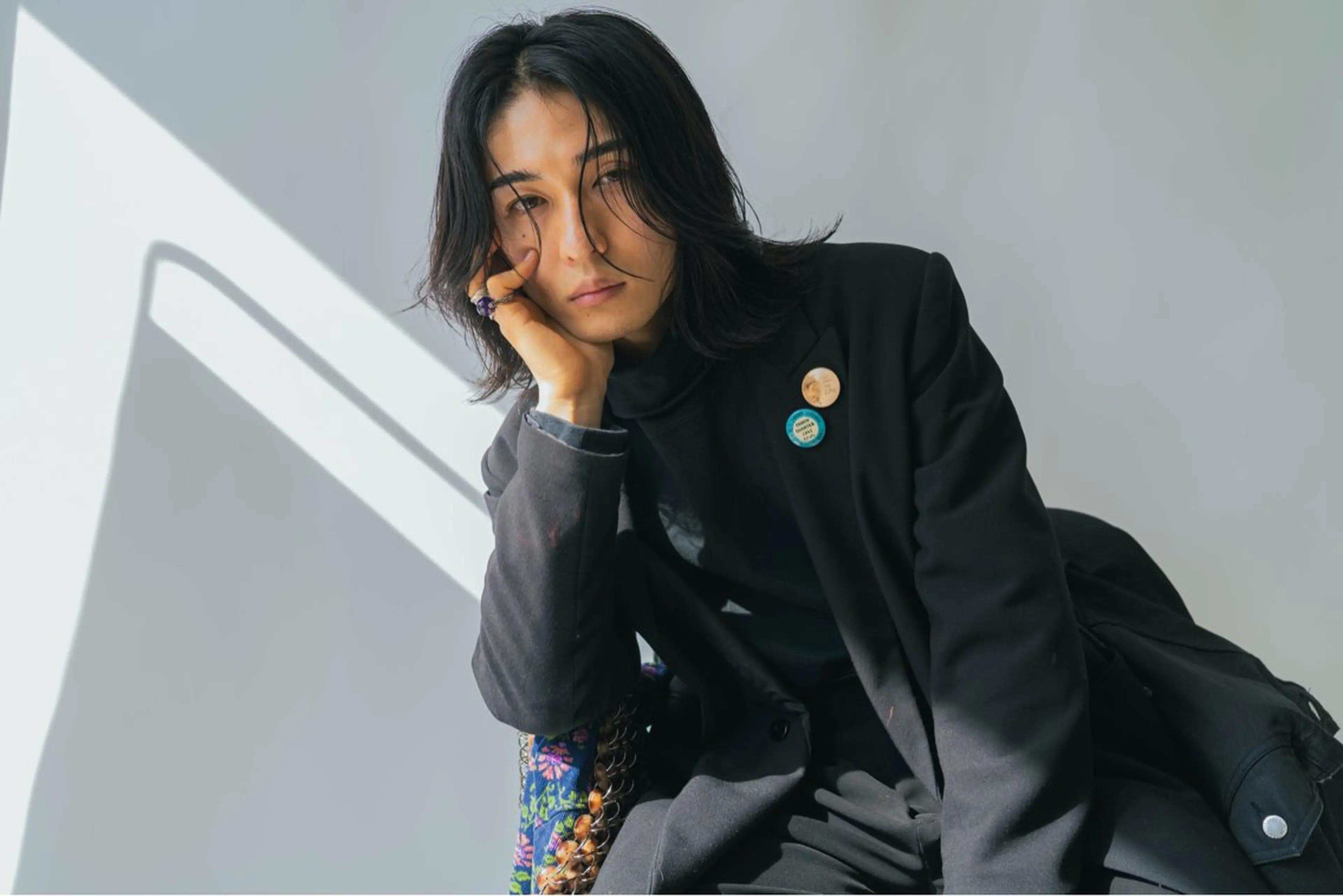ショート カラー パーマ メンズ Kahuli hair Ulu所属・Ulu RITSUのヘアスタイル