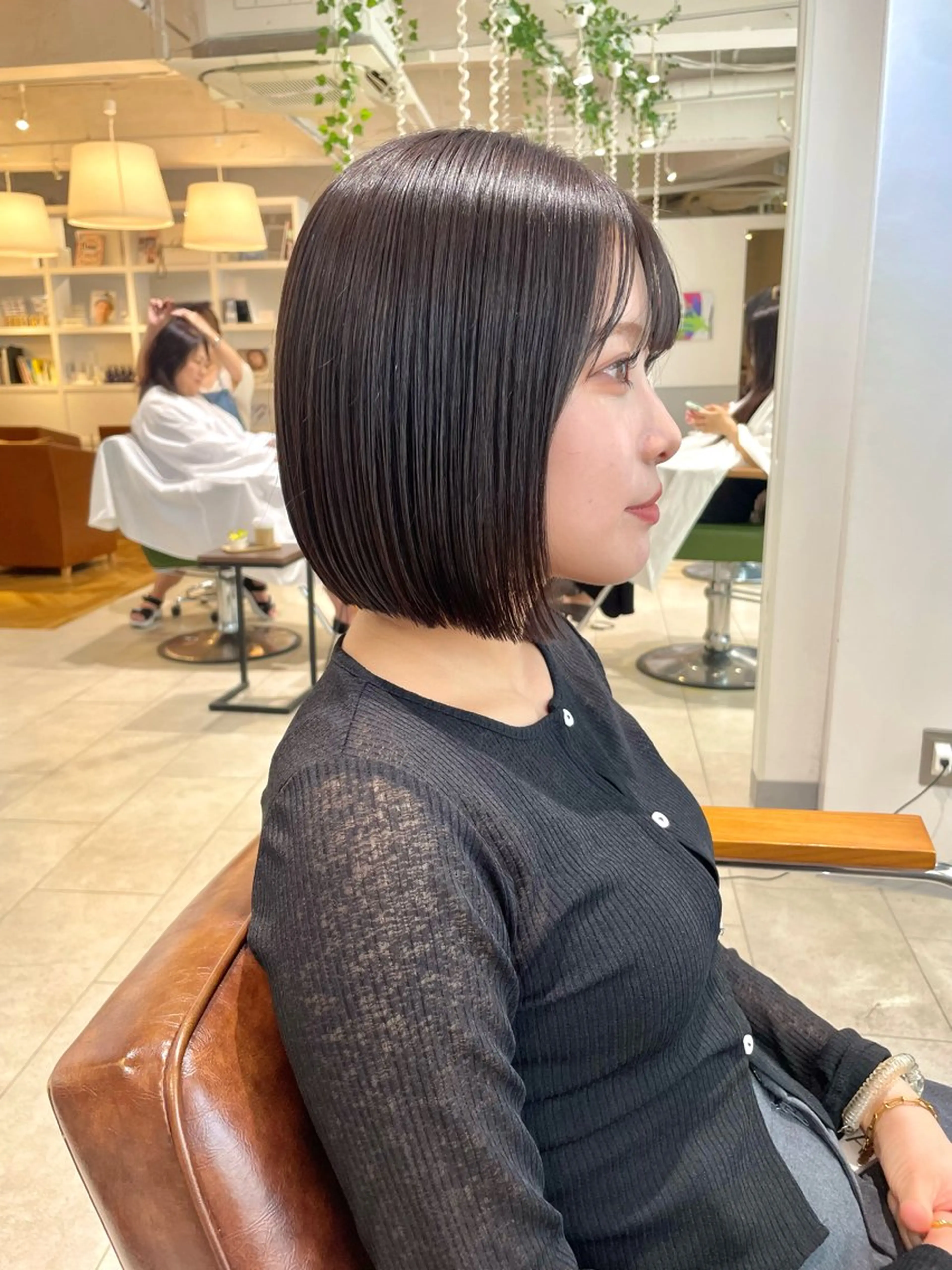 ショート カラー カット ヘアカラー トリートメント salowin梅田茶屋町north所属・くがれいじ 梅田/ショート/ボブのヘアスタイル
