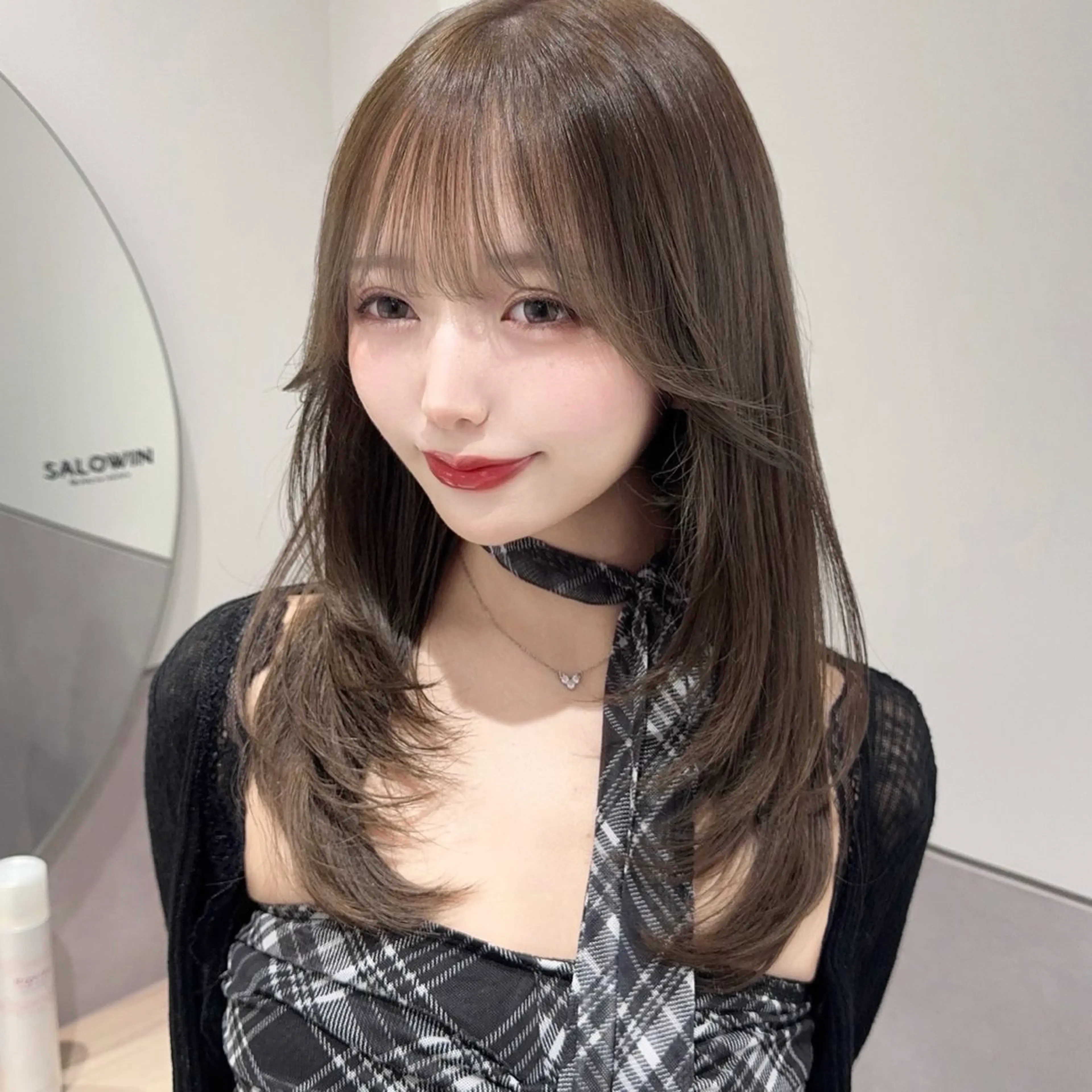 ミディアム レイヤーカット カット ヘアカラー トリートメント サロウィン新宿三丁目East所属・💕夏モテ×上品色気 モテヘア💕山田航介のヘアスタイル