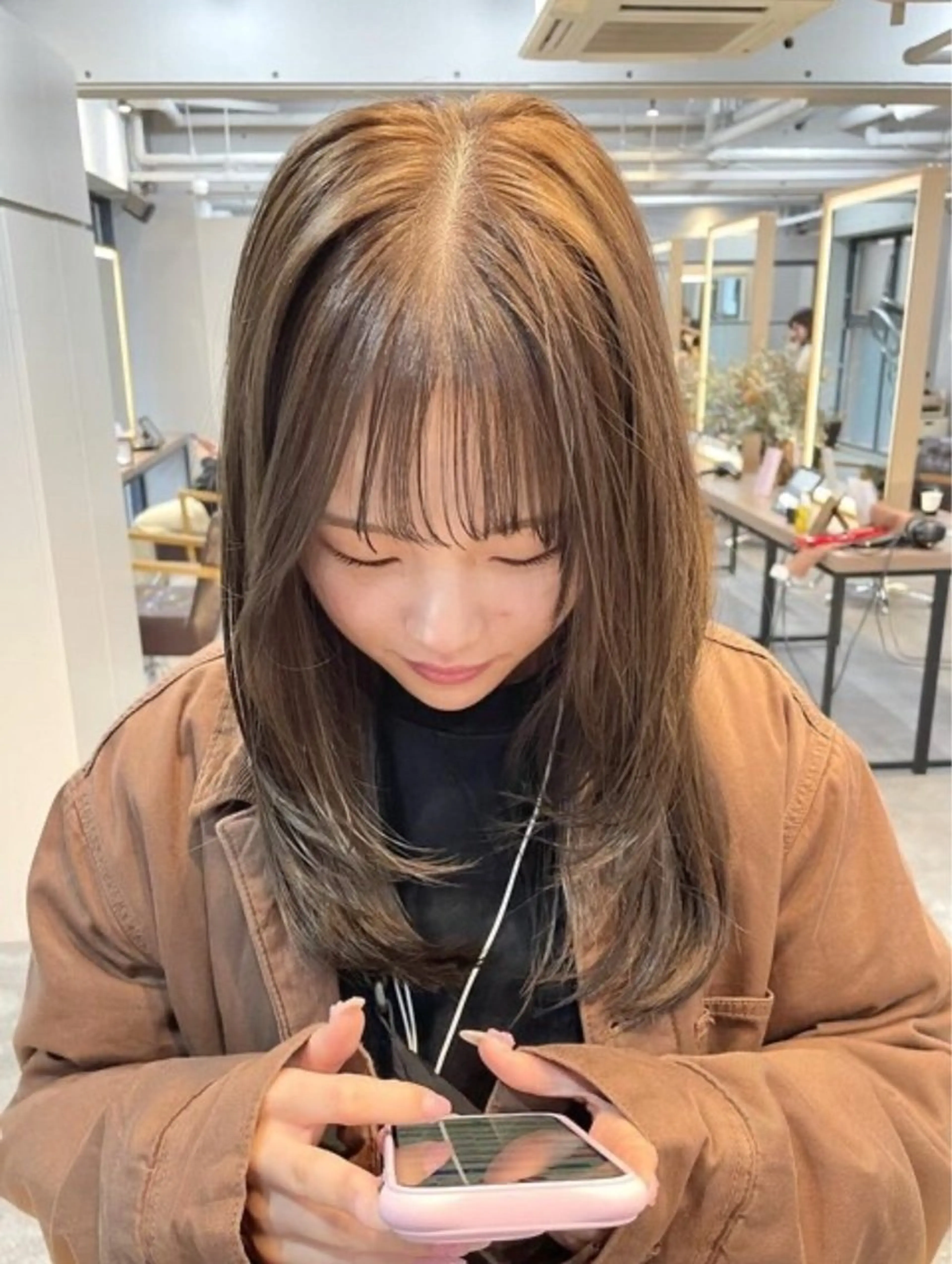 〈大人気🌟〉髪質改善カラー＋5stepトリートメント🧸の写真