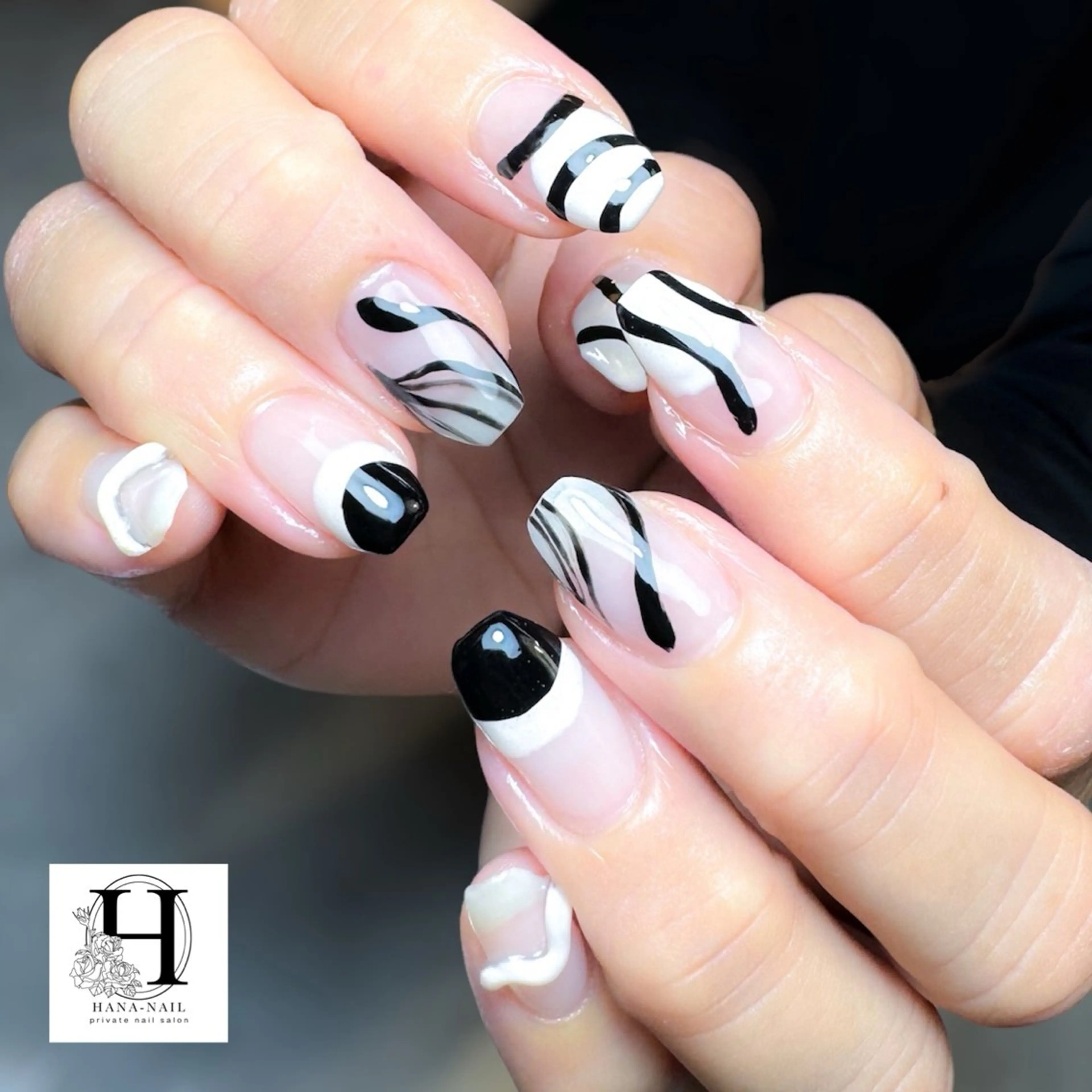 ネイル HANA-NAILハナネイル福山所属・Kao hana-nailのネイルデザイン