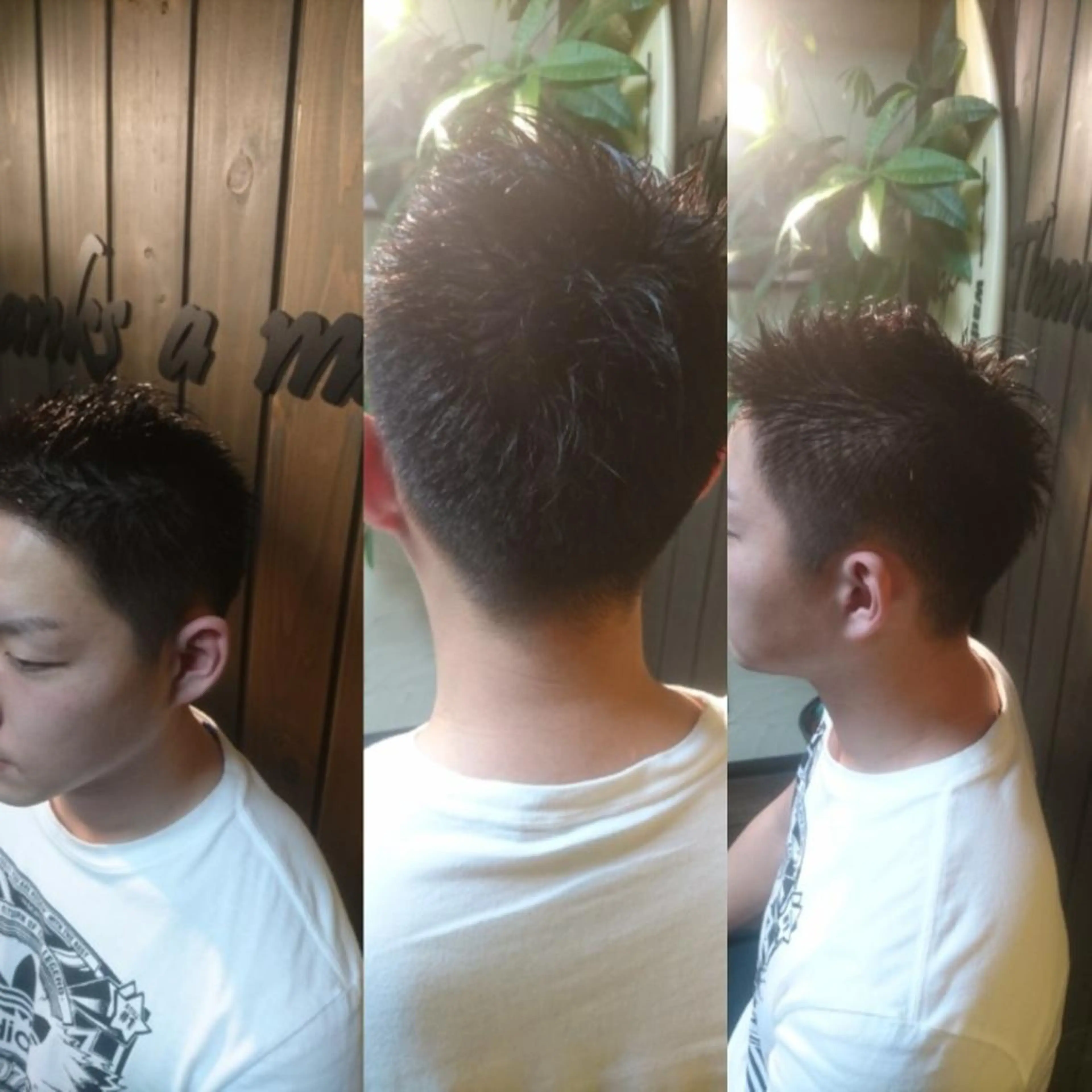 メンズ サンフラット所属・岡林 選のヘアスタイル