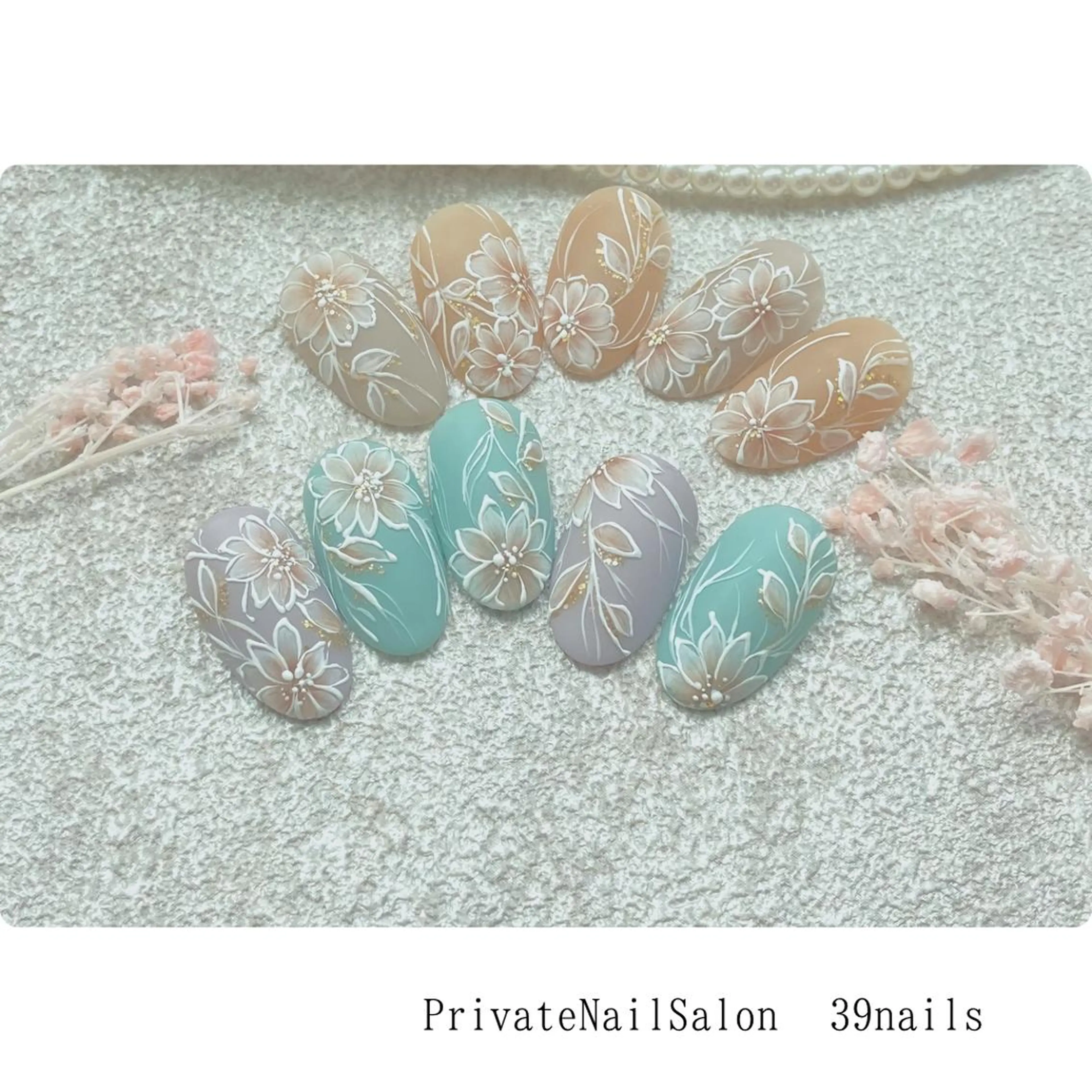 ネイル 39-nails EharaMikuのネイルデザイン