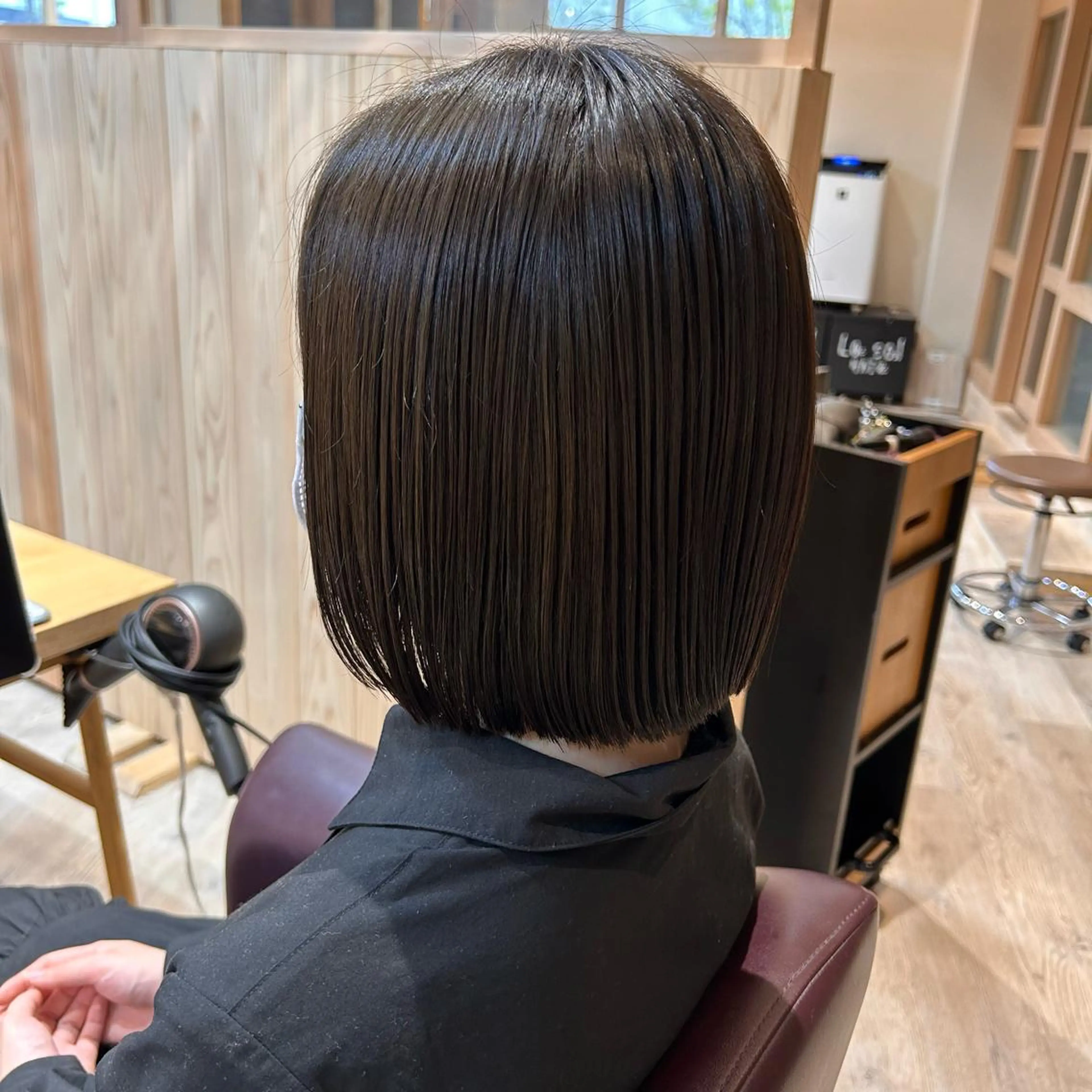 ショート ボブ 外ハネヘア 山本 知佳のヘアスタイル