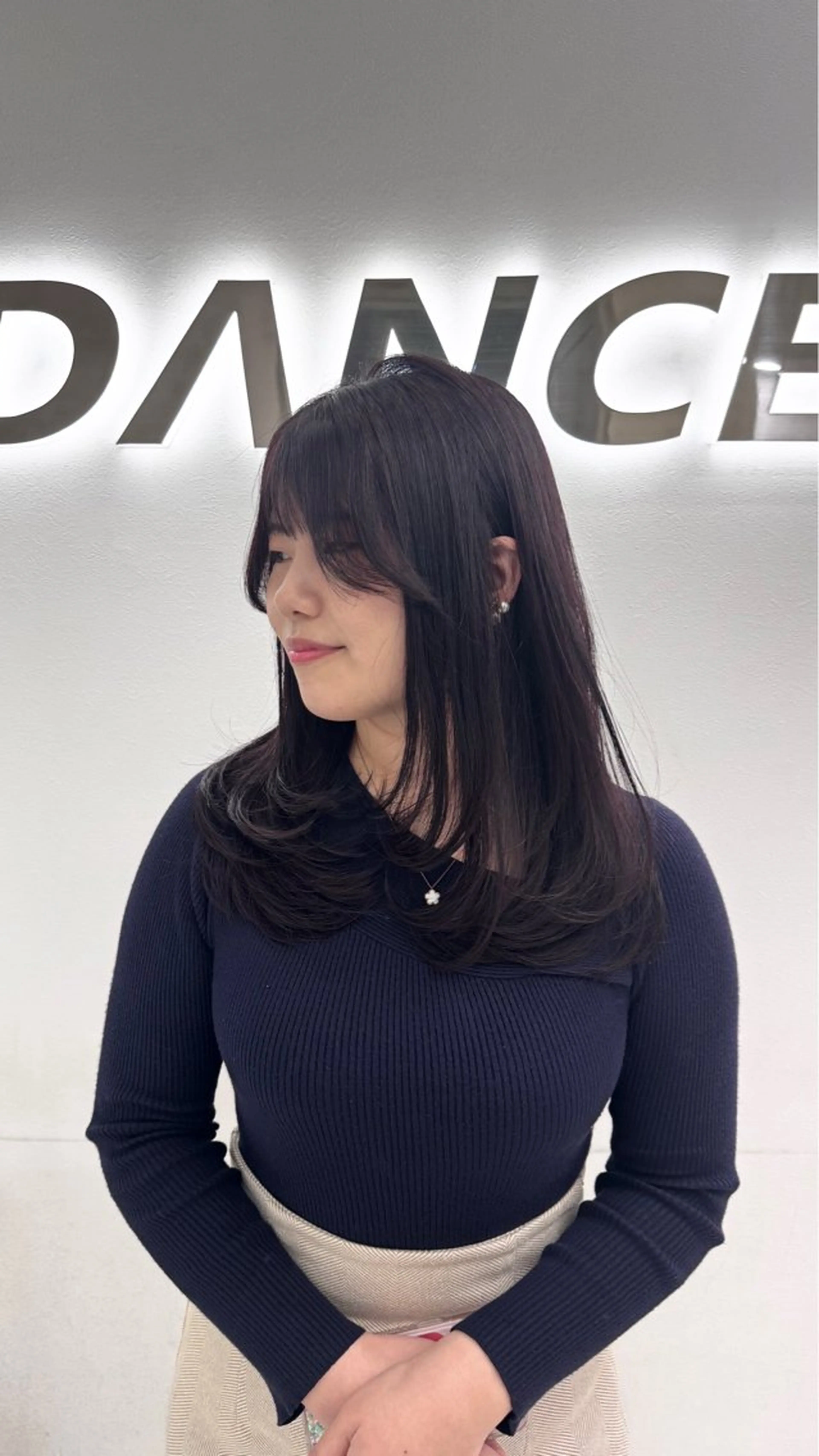 ロング 🤍韓国風透明髪🤍 レイヤー🤍きょうのヘアスタイル
