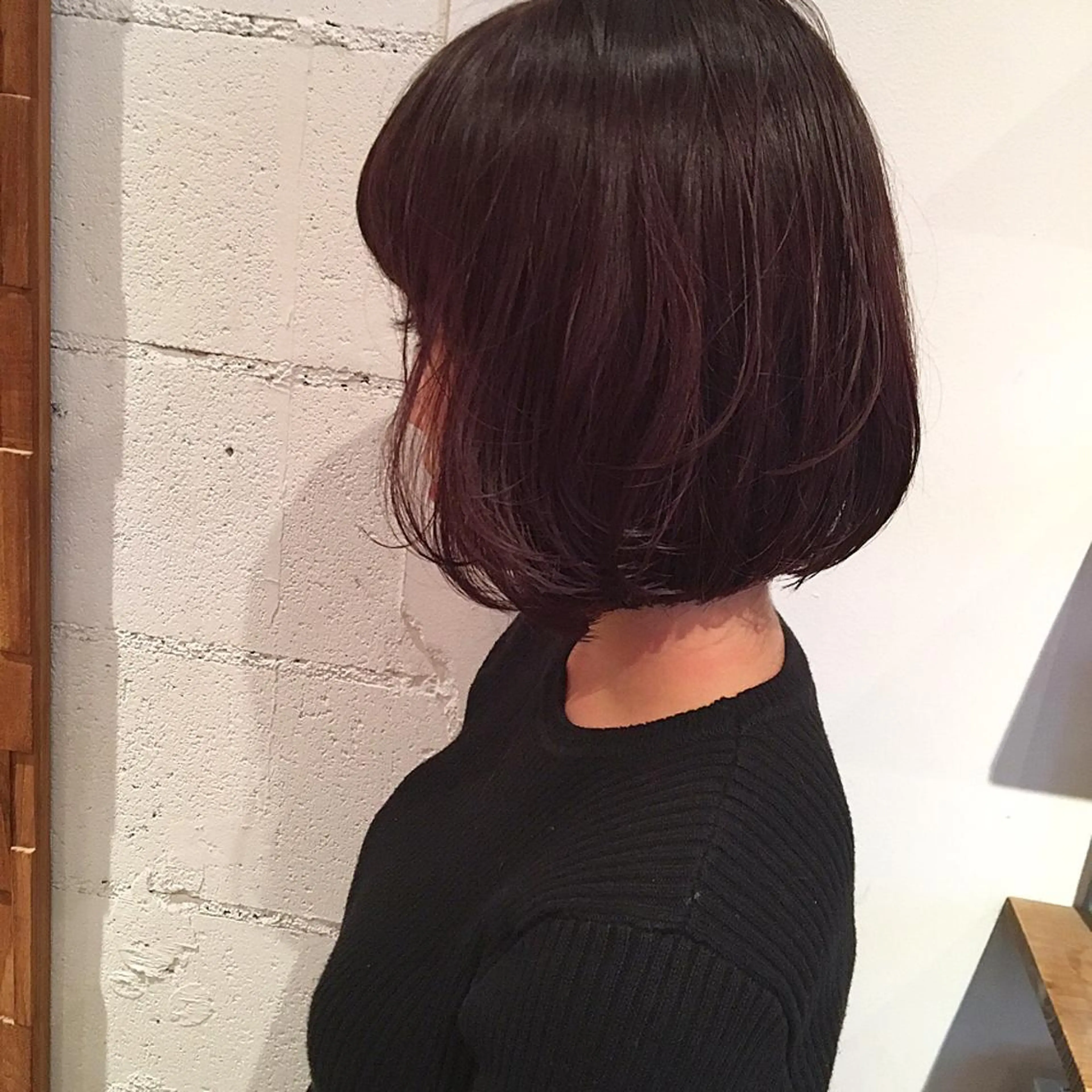 ミディアム カラー レッドカラー emme MIHO♡のヘアスタイル