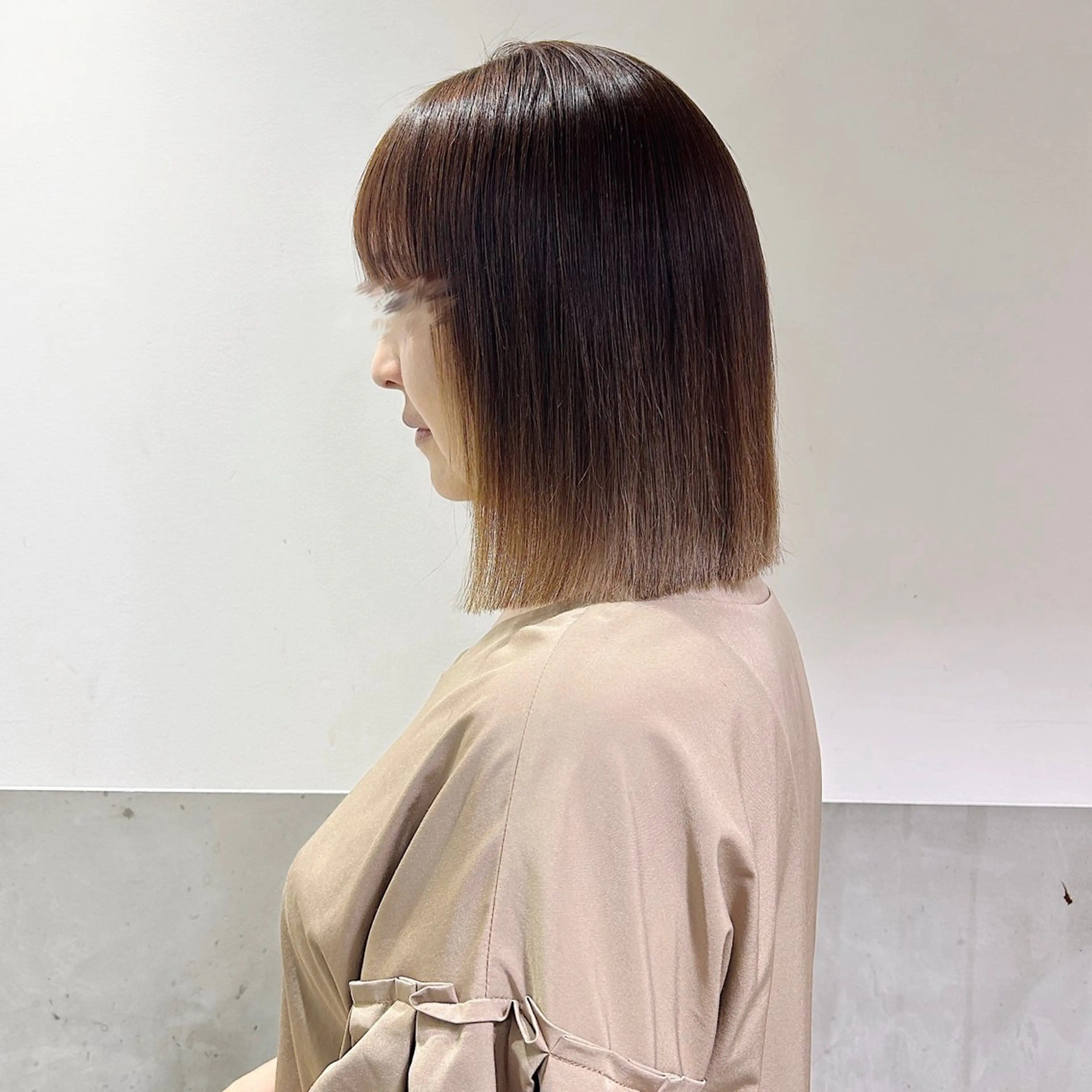 ショート カット ヘアカラー 縮毛矯正 Alea by little 横浜所属・♡🌚垢抜け艶カラー Shiori🌝♡のヘアスタイル