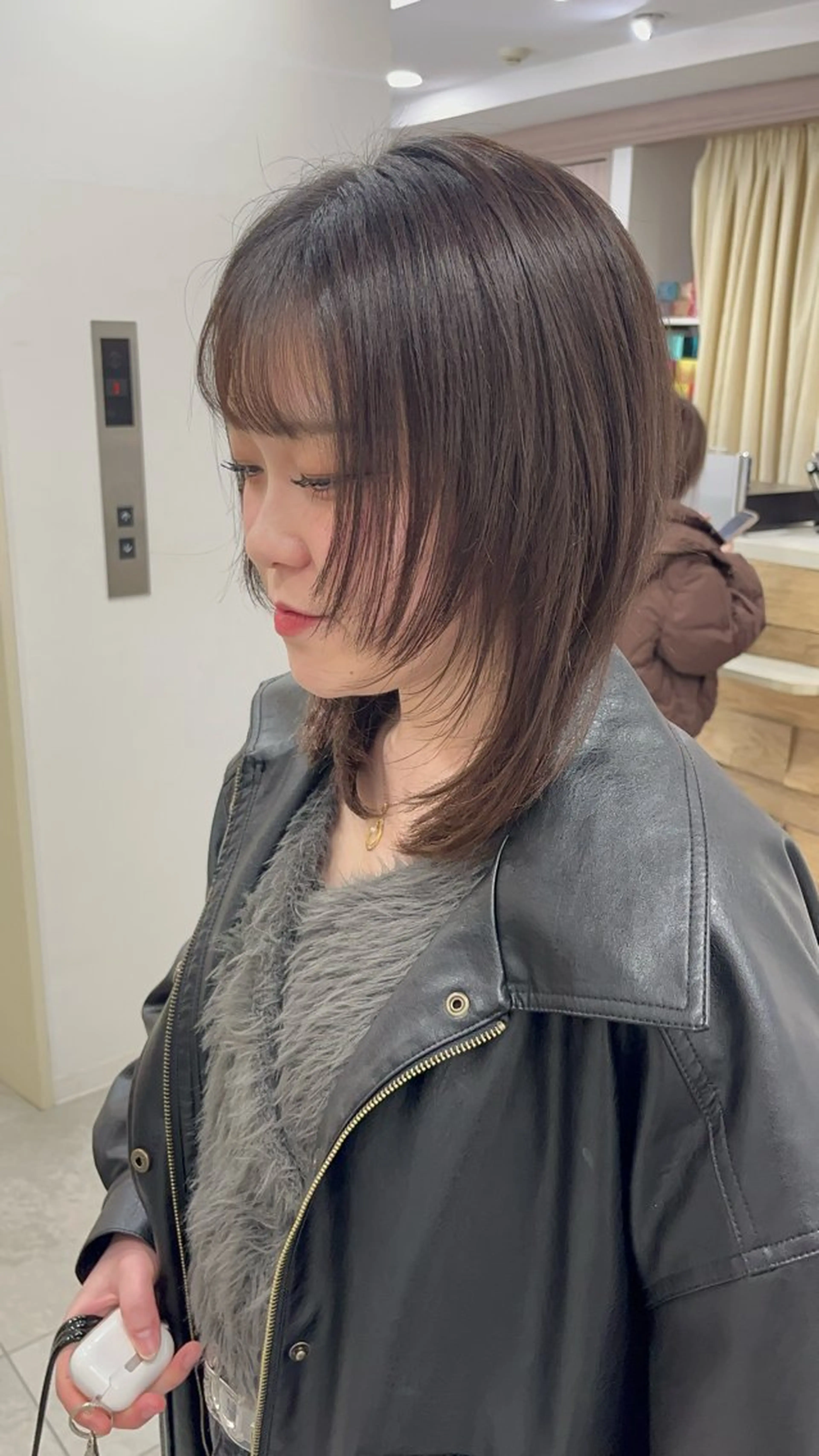 ミディアム カラー カットモデル募集🐺 らいと💎のヘアスタイル