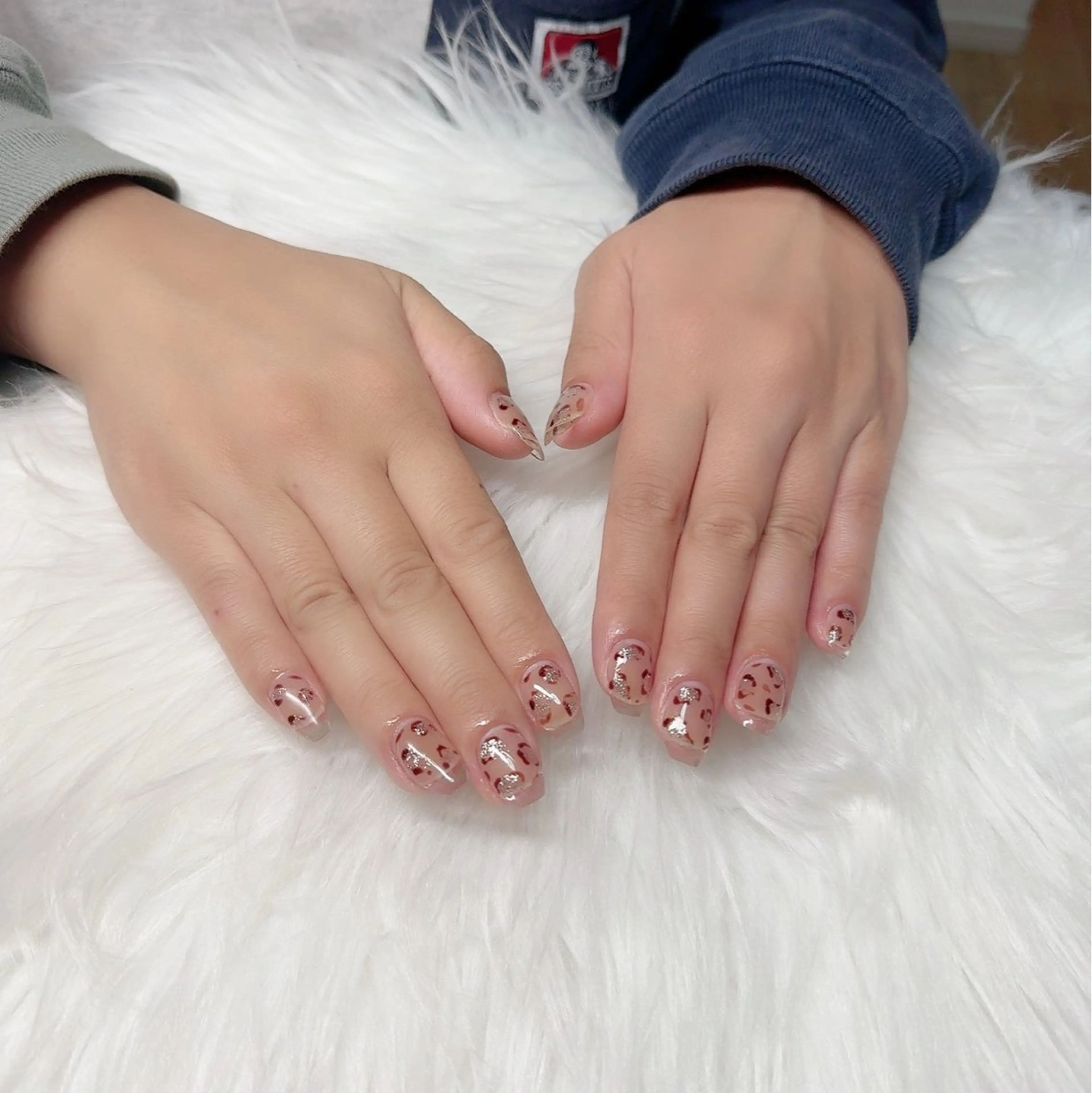 ネイル クリアネイル フレンチネイル ハンドネイル Nailsalon Lightsのネイルデザイン
