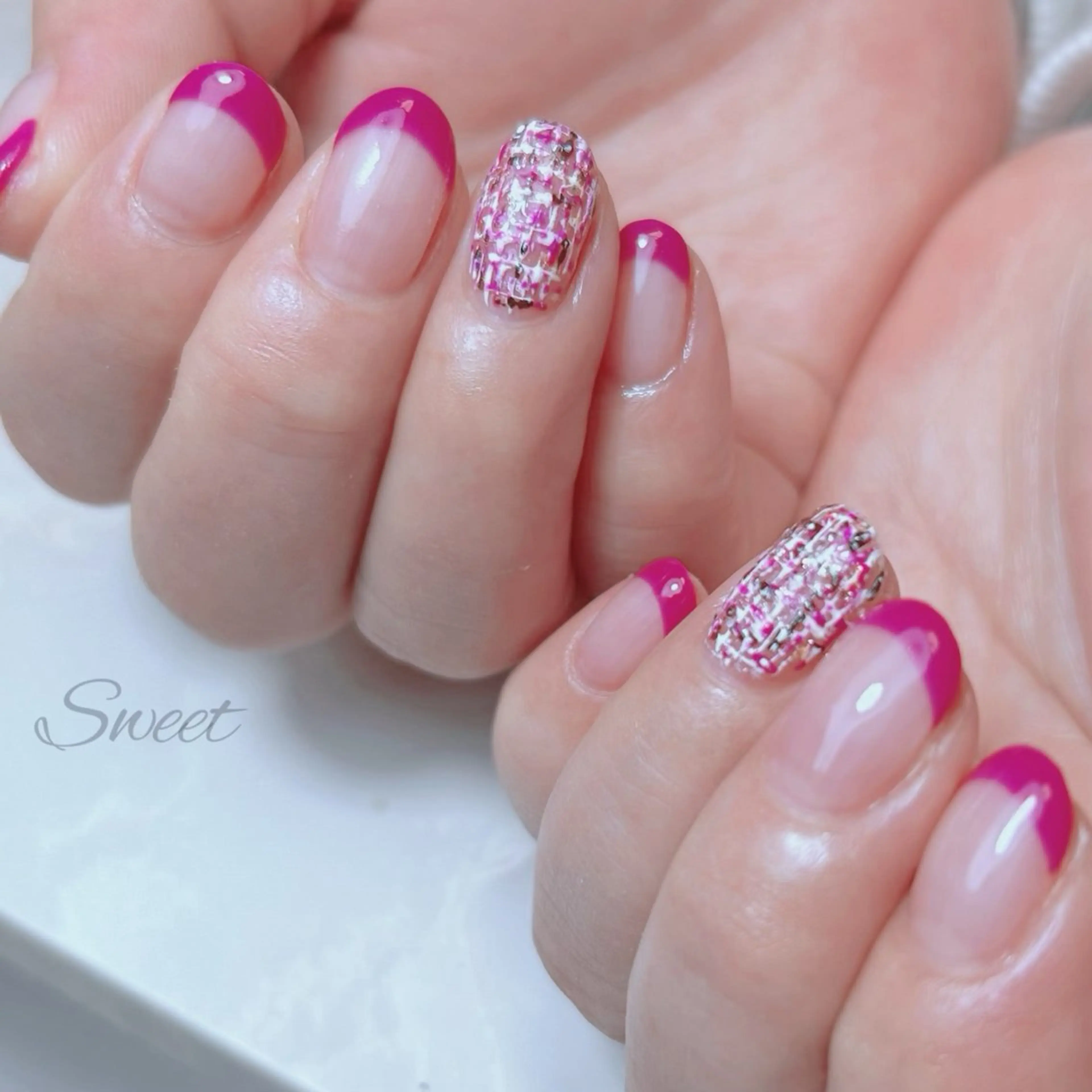 ネイル sweet 仲野陽子のネイルデザイン