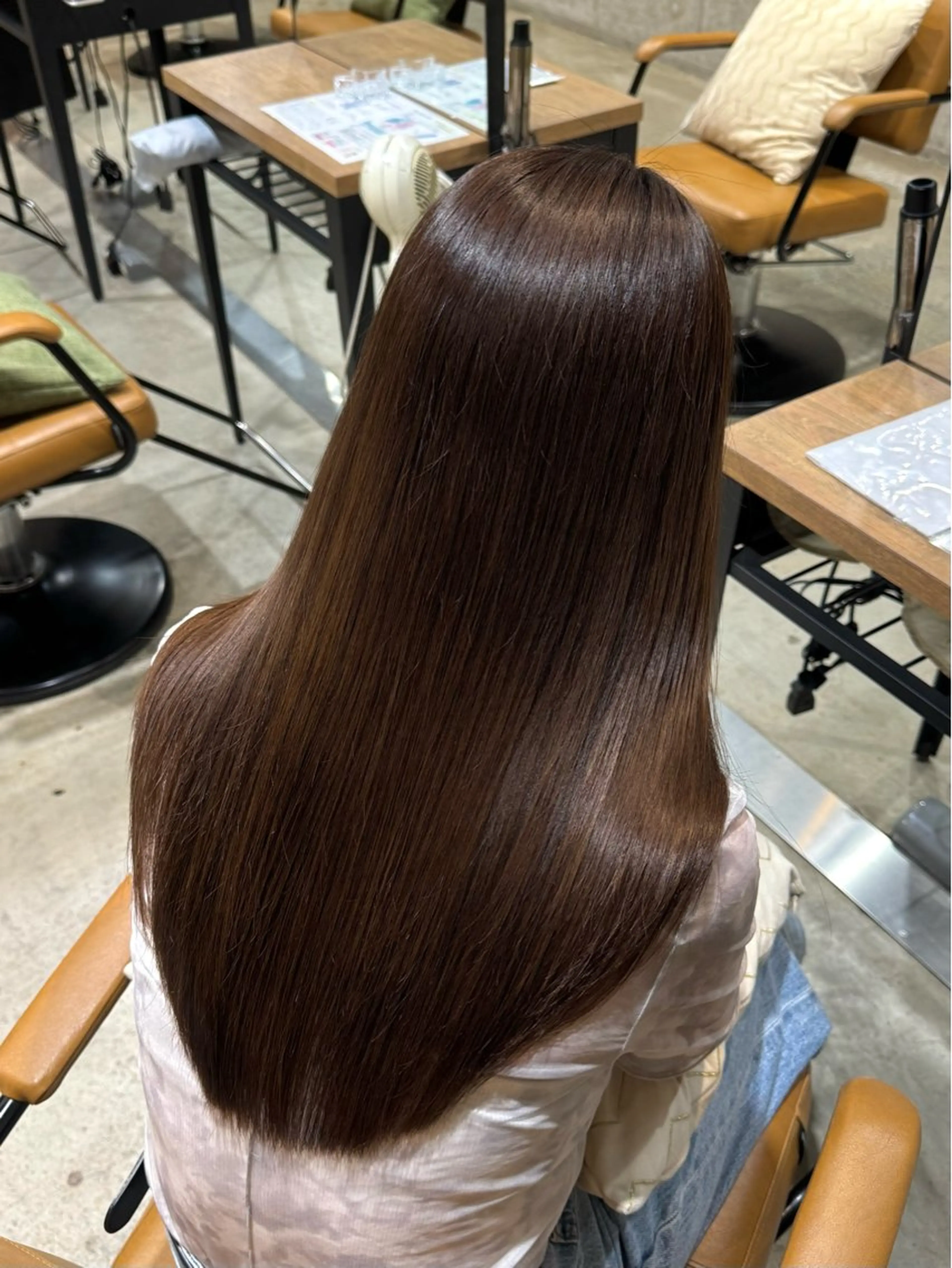ロング カラー ヘアアレンジ カット ヘアカラー 縮毛矯正 トリートメント ヘッドスパ 艶モテヘア 🎀himari🎀のヘアスタイル