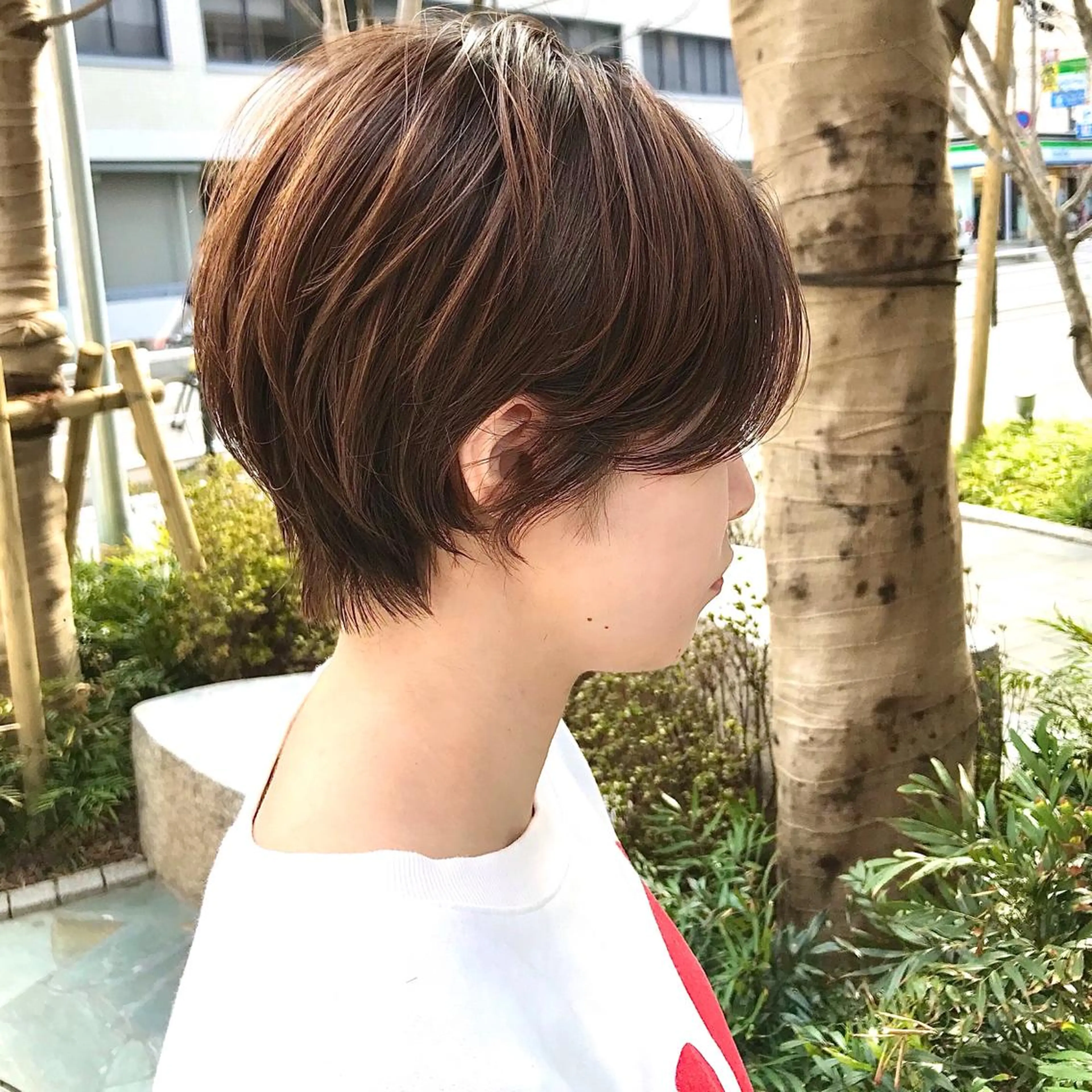 ショート カラー カット ヘアカラー トリートメント 松田 卓也のヘアスタイル