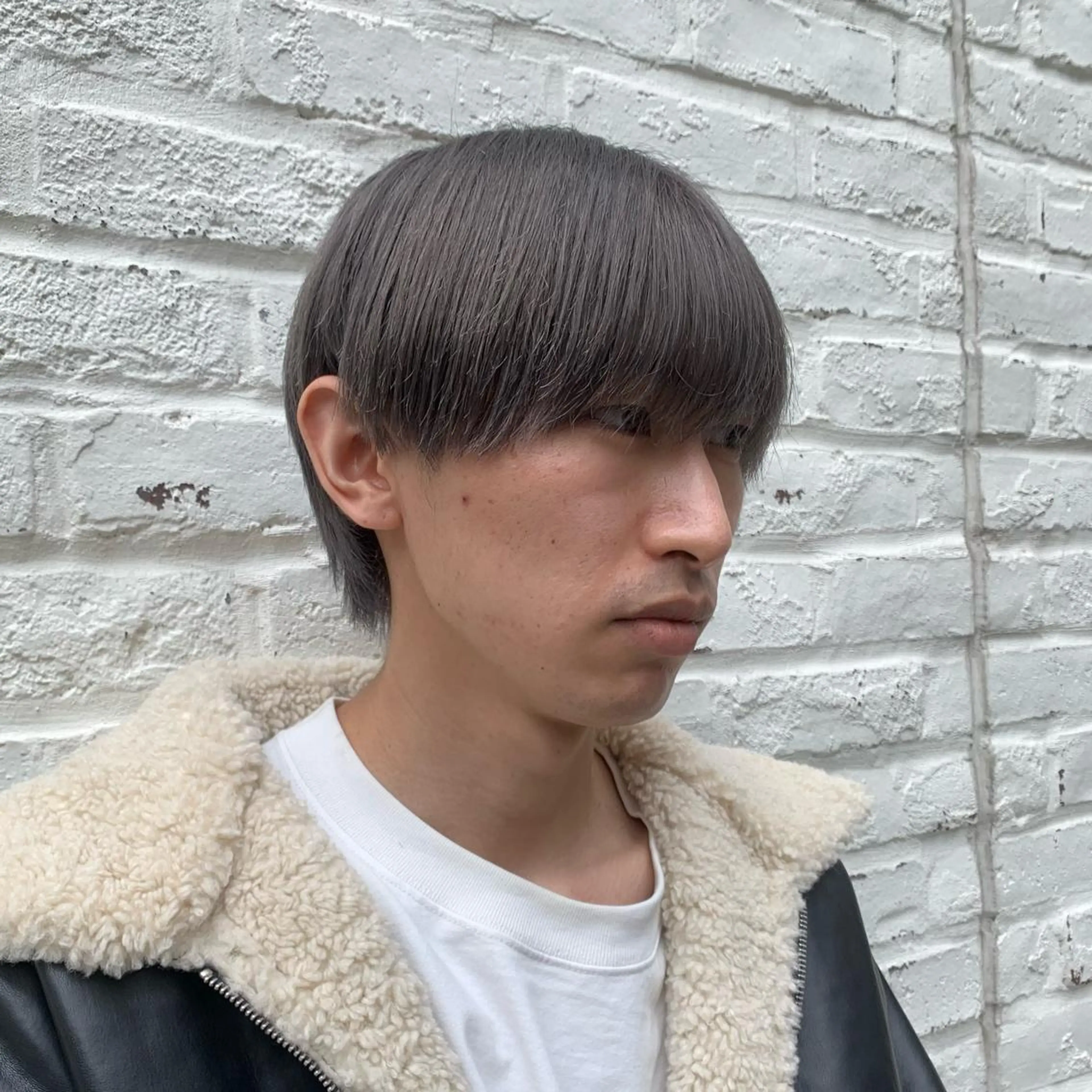 ショート カラー メンズ 透明感カラー カット ヘアカラー メンズ特化美容師/ 藤戸 椋のヘアスタイル