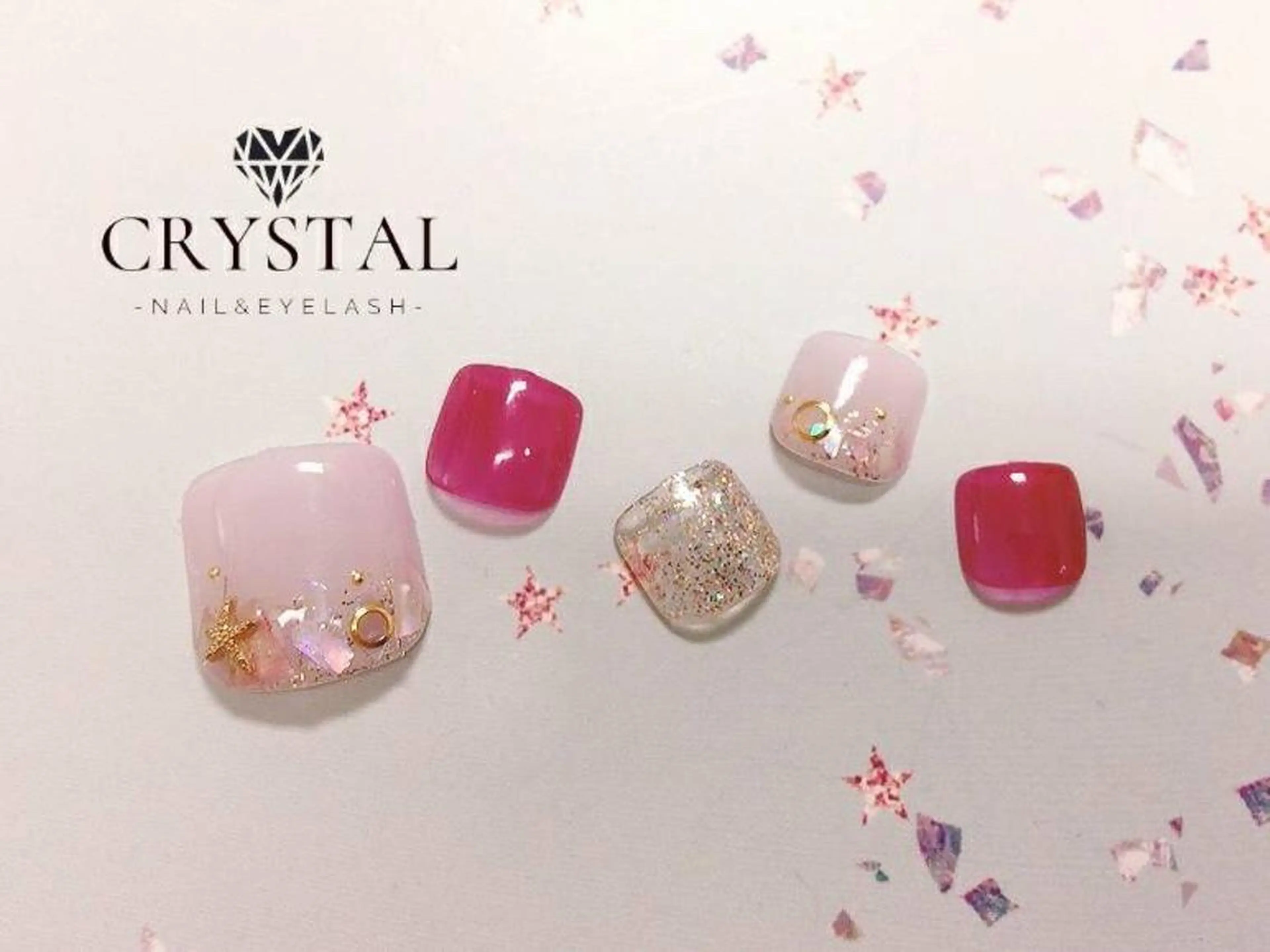 ネイル フットネイル CL Nailのネイルデザイン