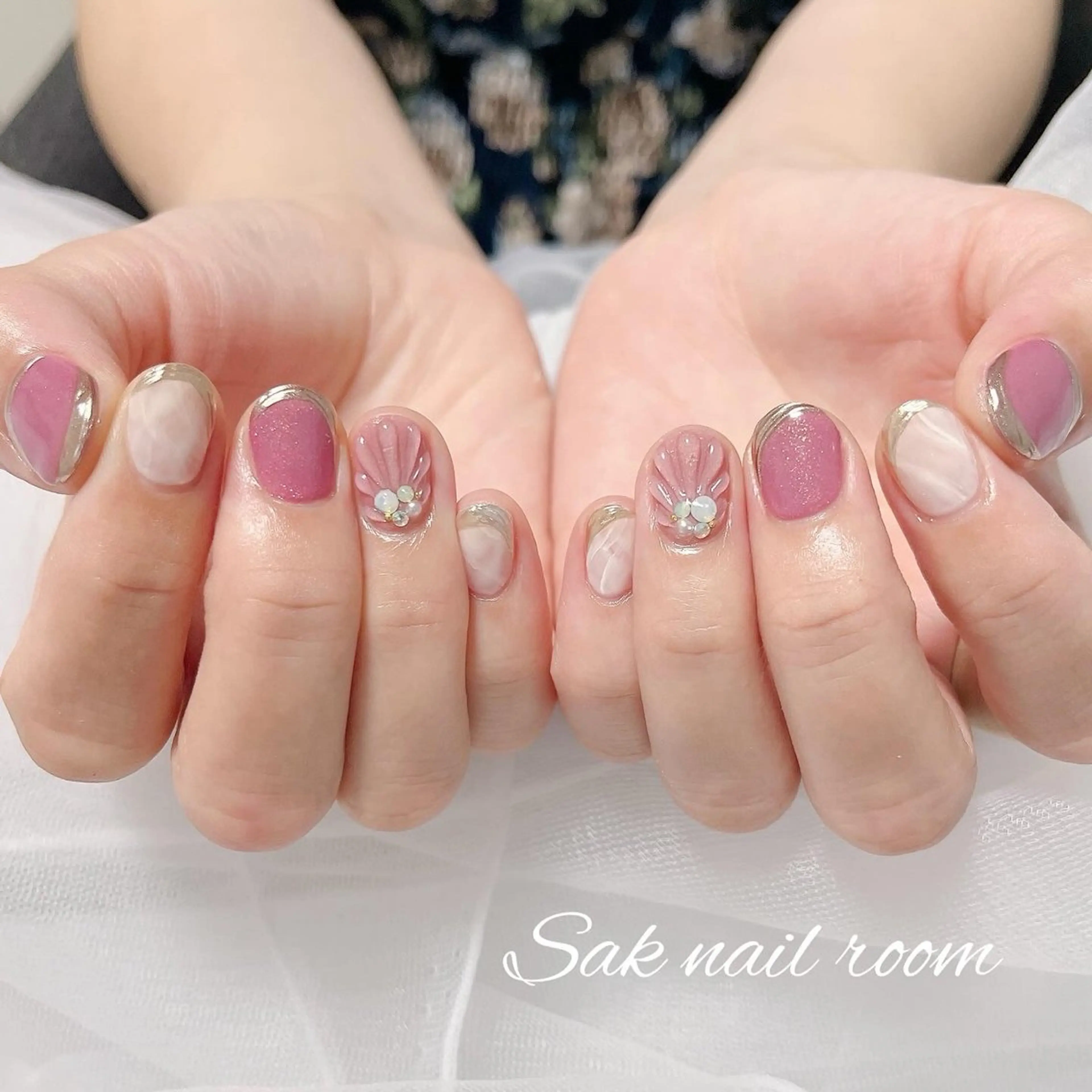 ネイル ハンドネイル Sak nailroomのネイルデザイン