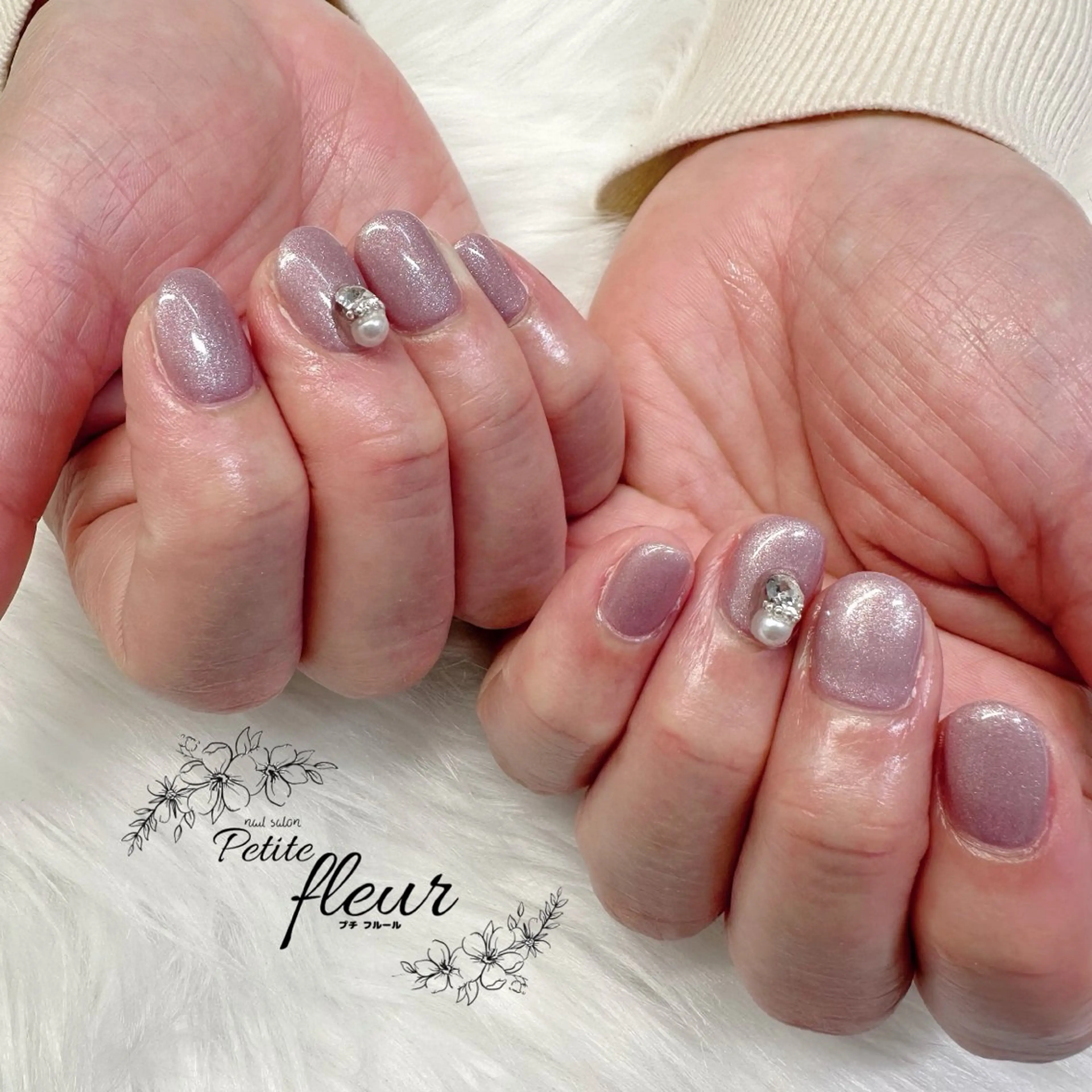 ネイル ワンカラーネイル ピンク ハンドネイル ❁⃘*。Petite fleur❁⃘*りさのネイルデザイン
