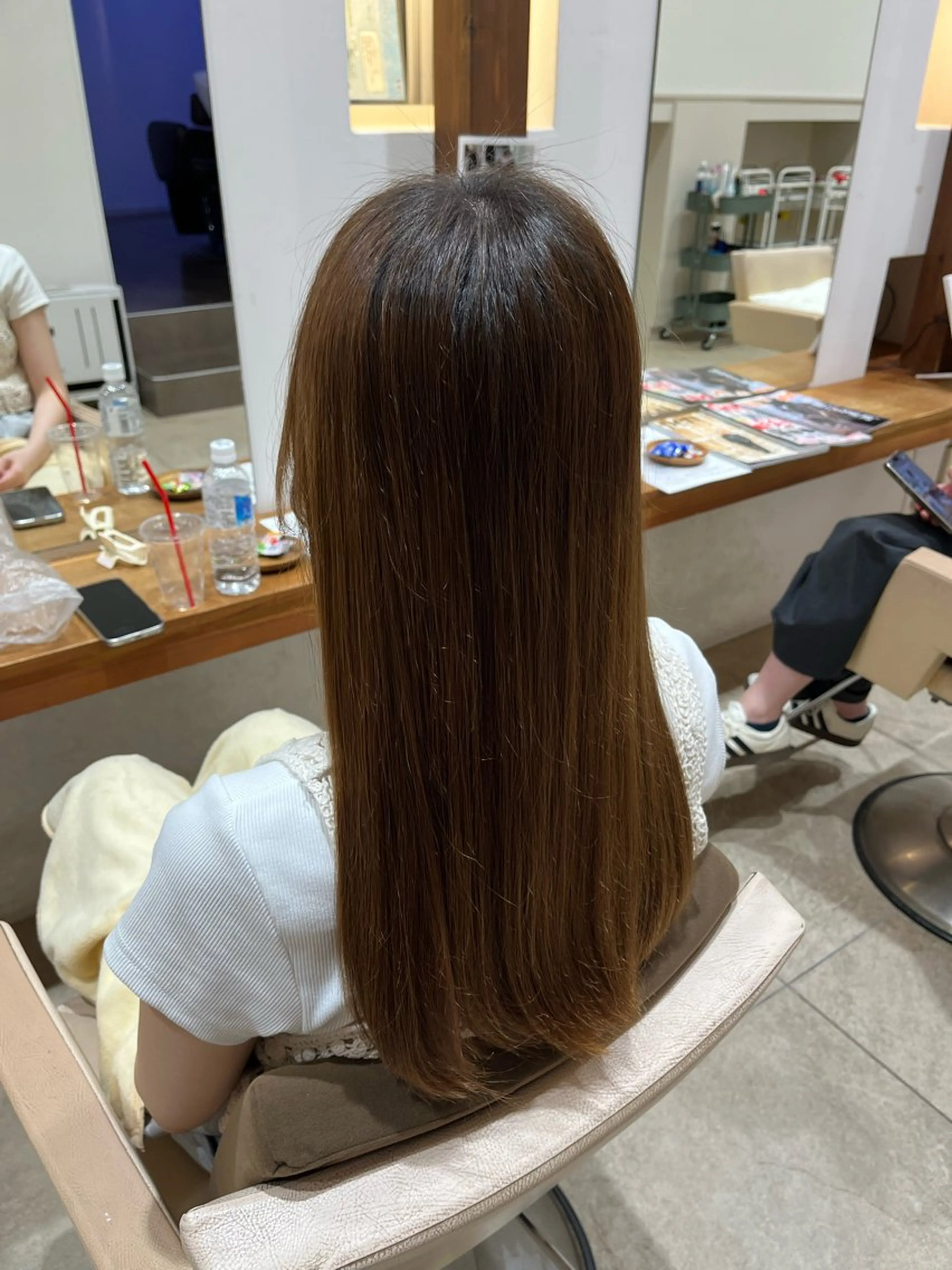 ロング 沖元 統弥のヘアスタイル