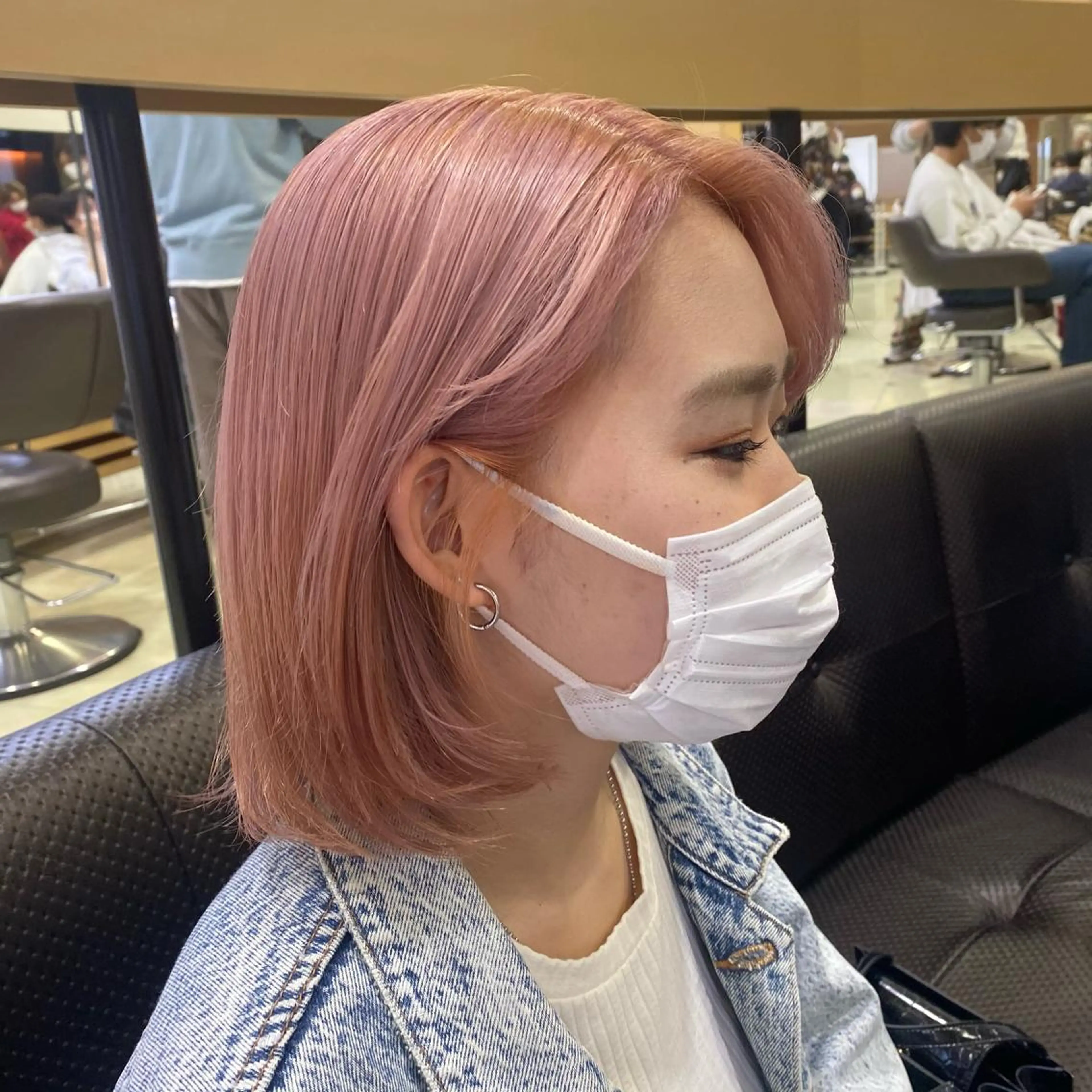 ショート 韓国ネイル🤎 ワンホン🩷くれはのネイルデザイン