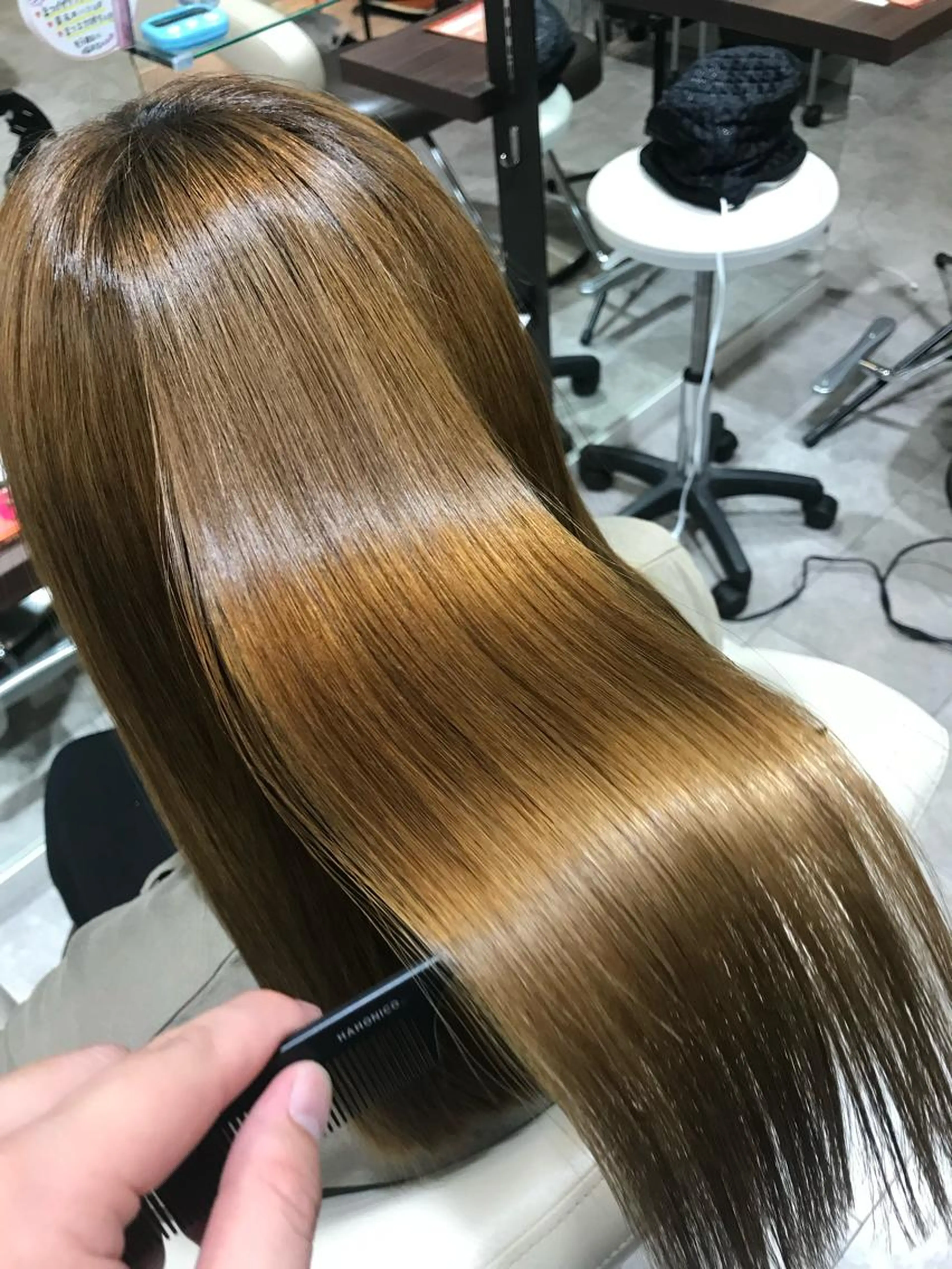 話題の最新トリートメント髪質改善ヘアストリームの写真