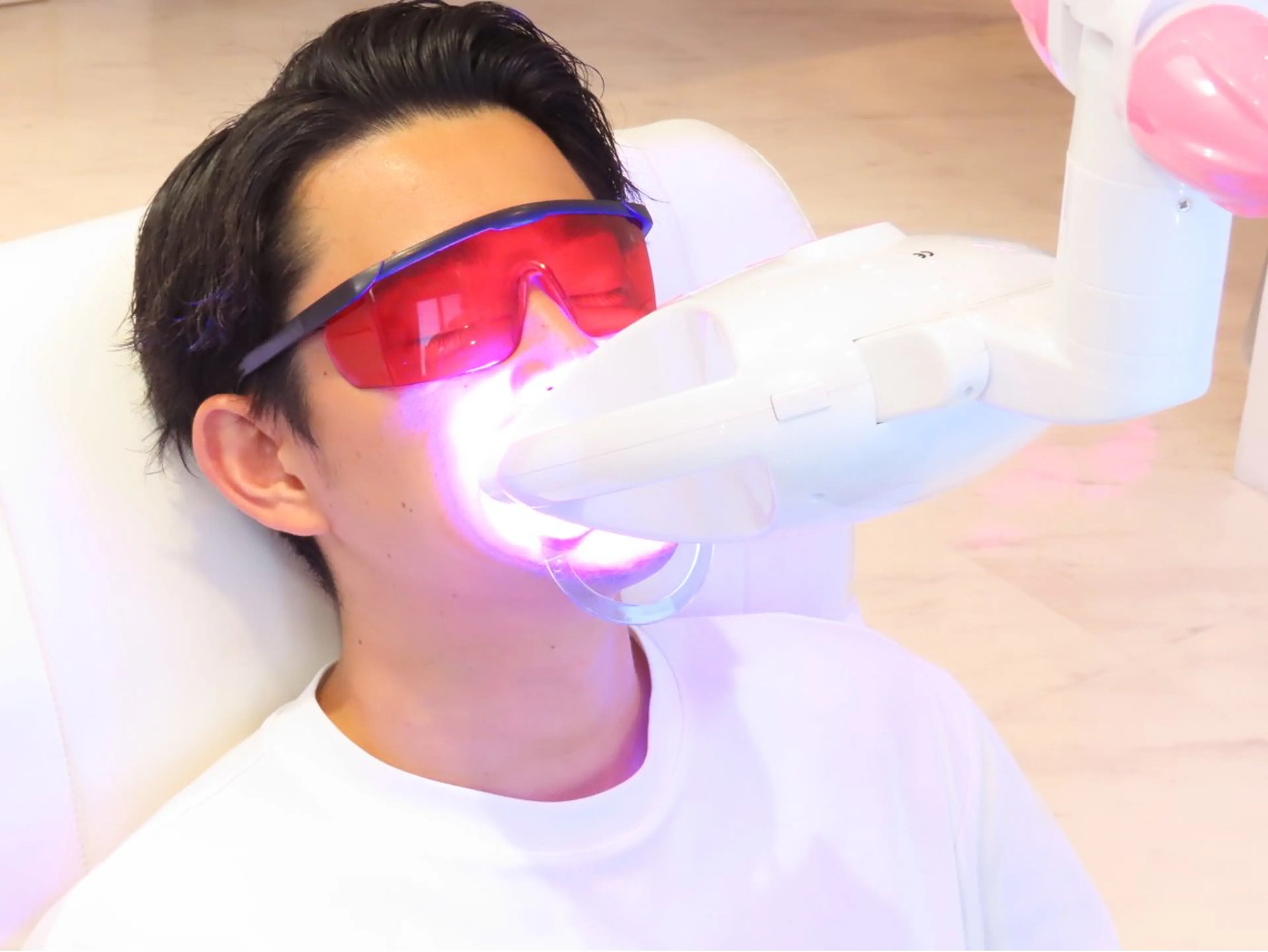 メンズ限定セルフホワイトニングの写真