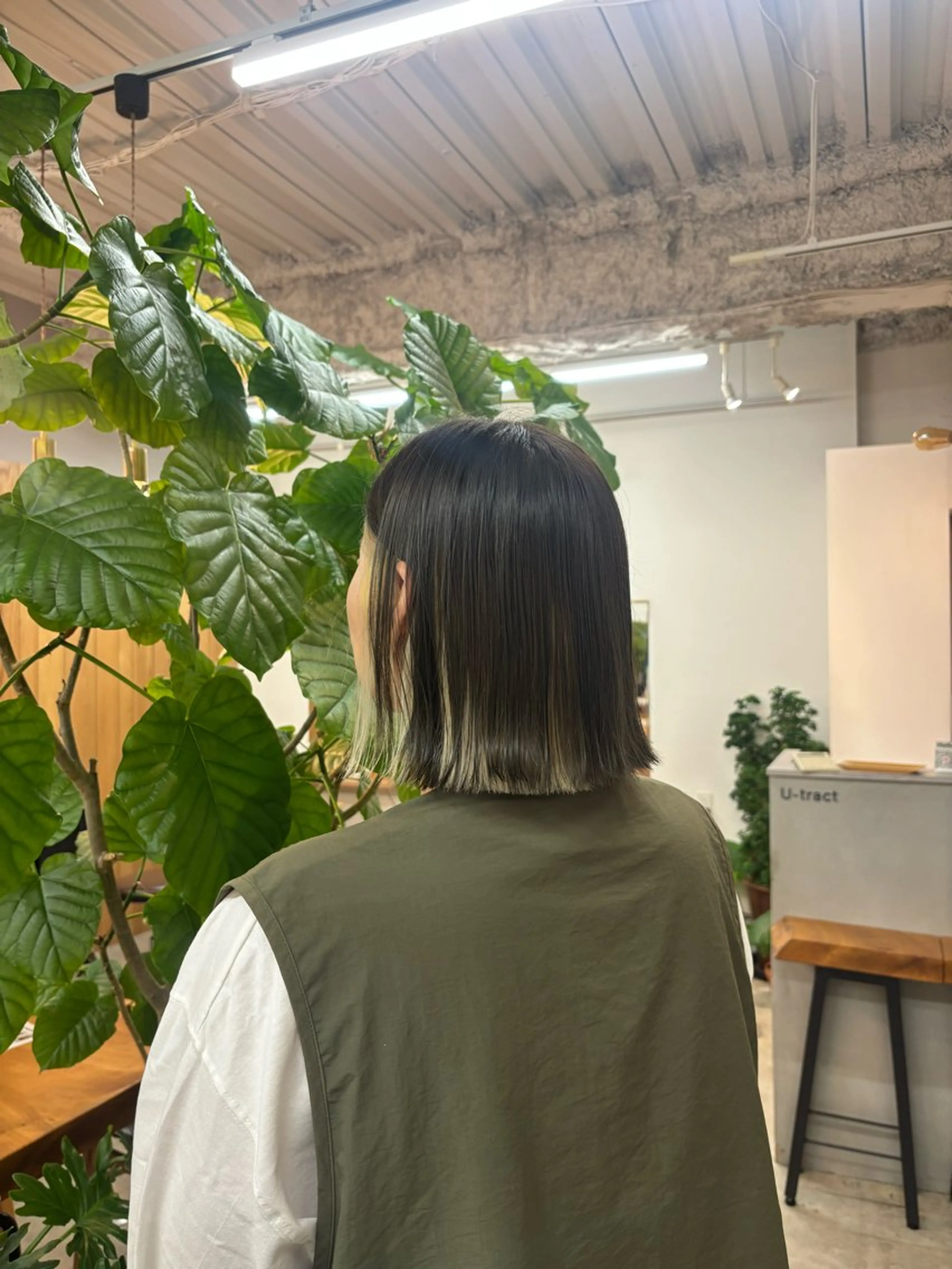 ミディアム 入江 直生のヘアスタイル