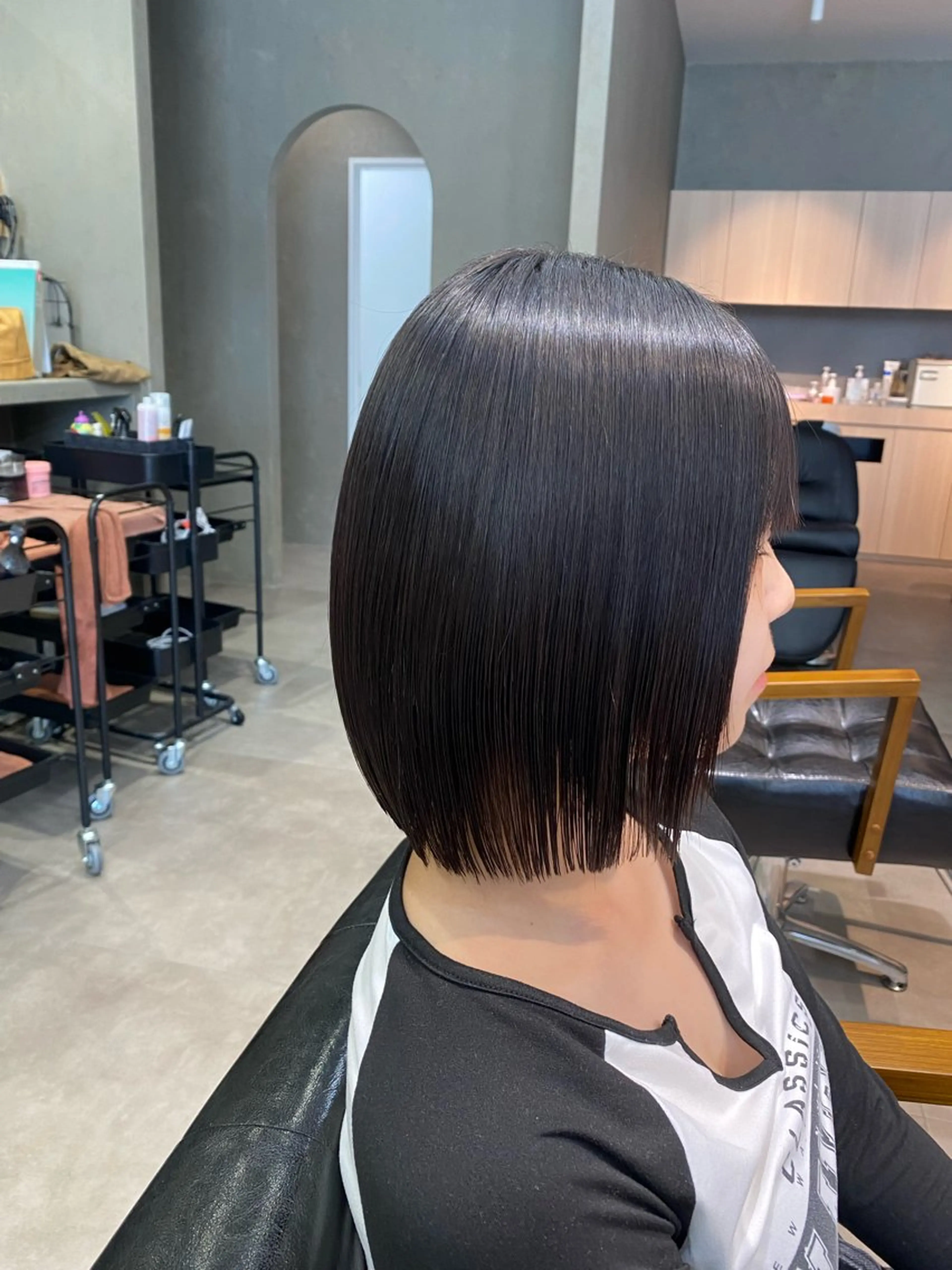 ショート 縮毛矯正 縮毛矯正 Ciel所属・CIEL KAZUMAのヘアスタイル