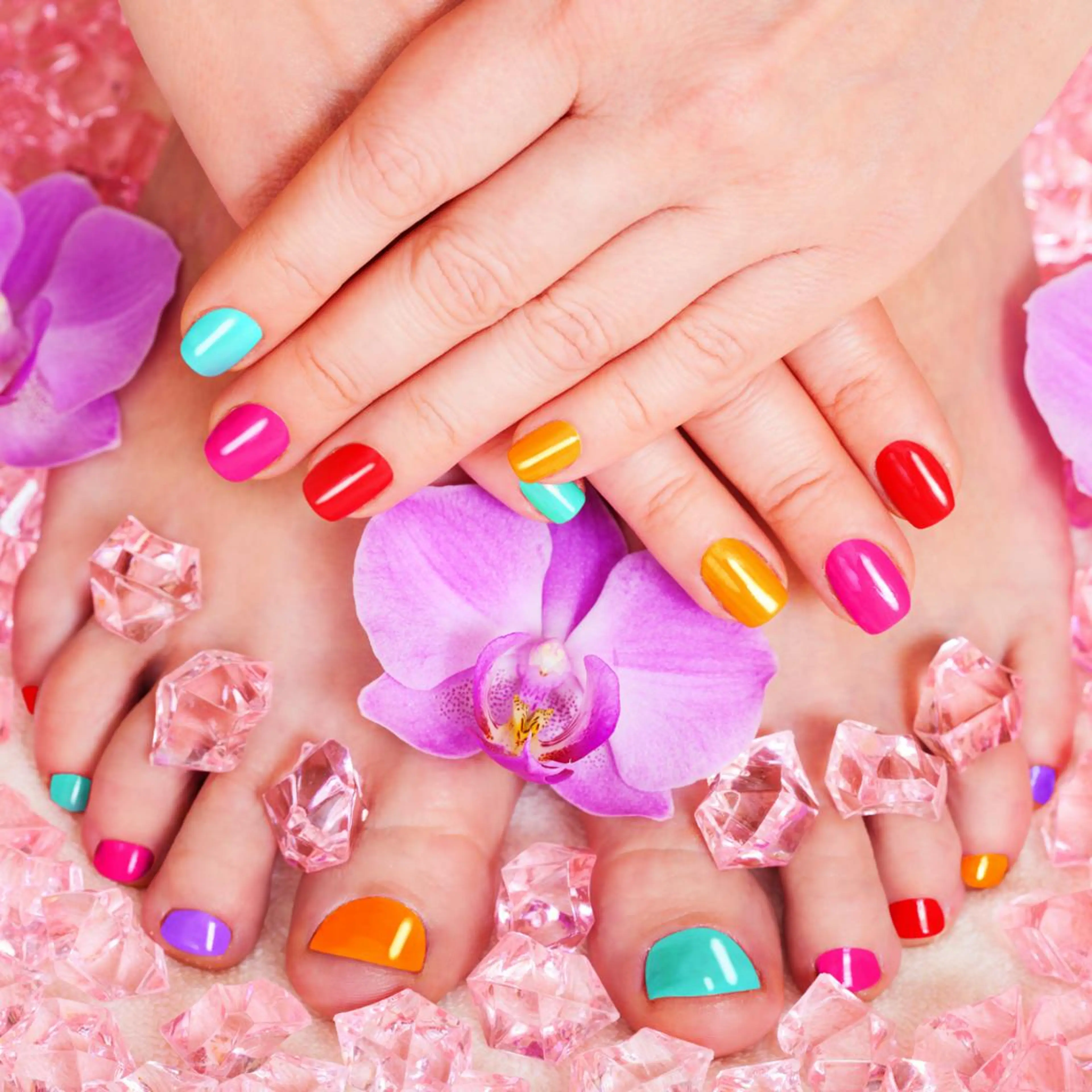 大人気のパラジェル使用◎オフ無料でパーツものせ放題❣️handアートし放題💅の写真