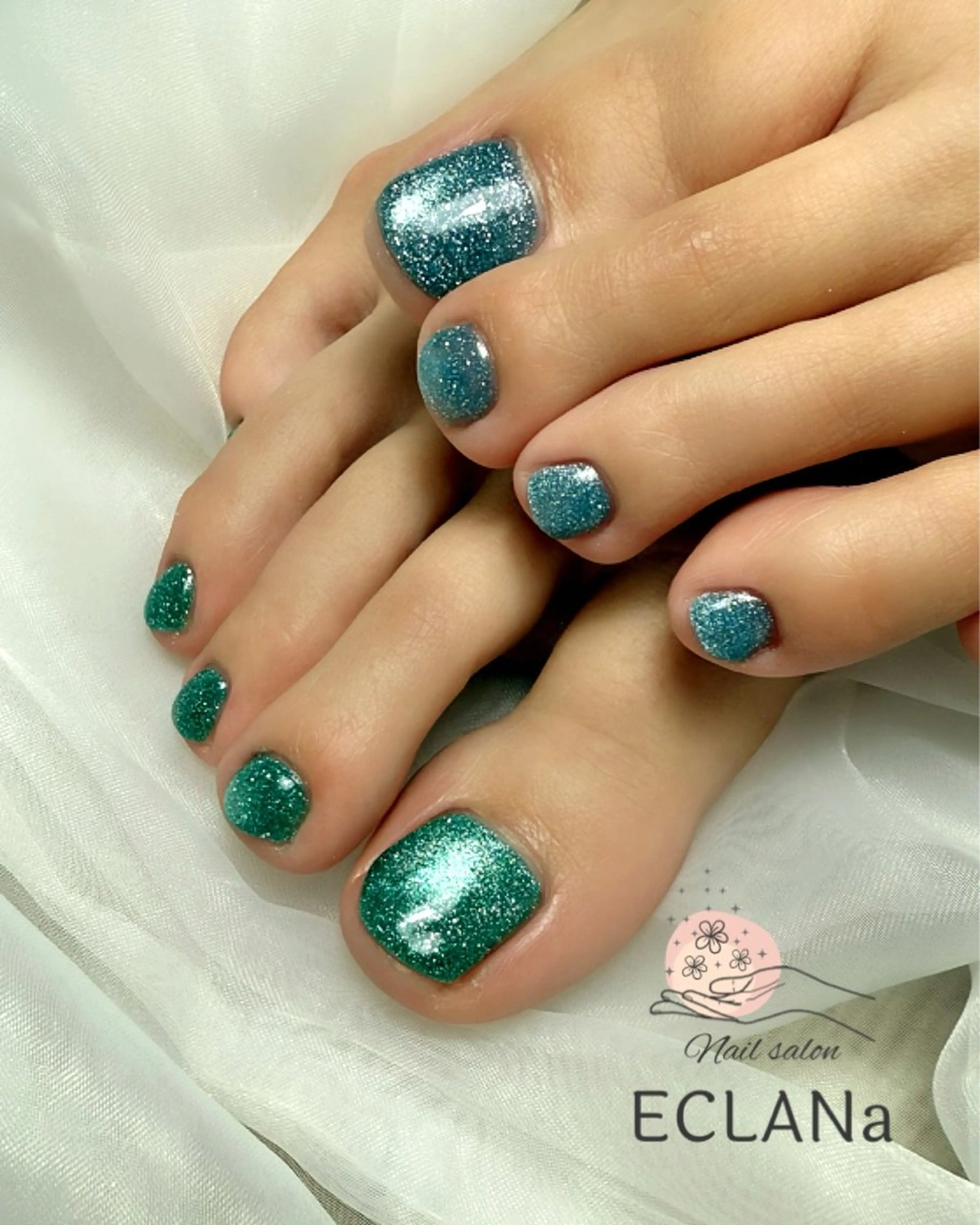 ネイル フットネイル Nail salon ECLANaのネイルデザイン