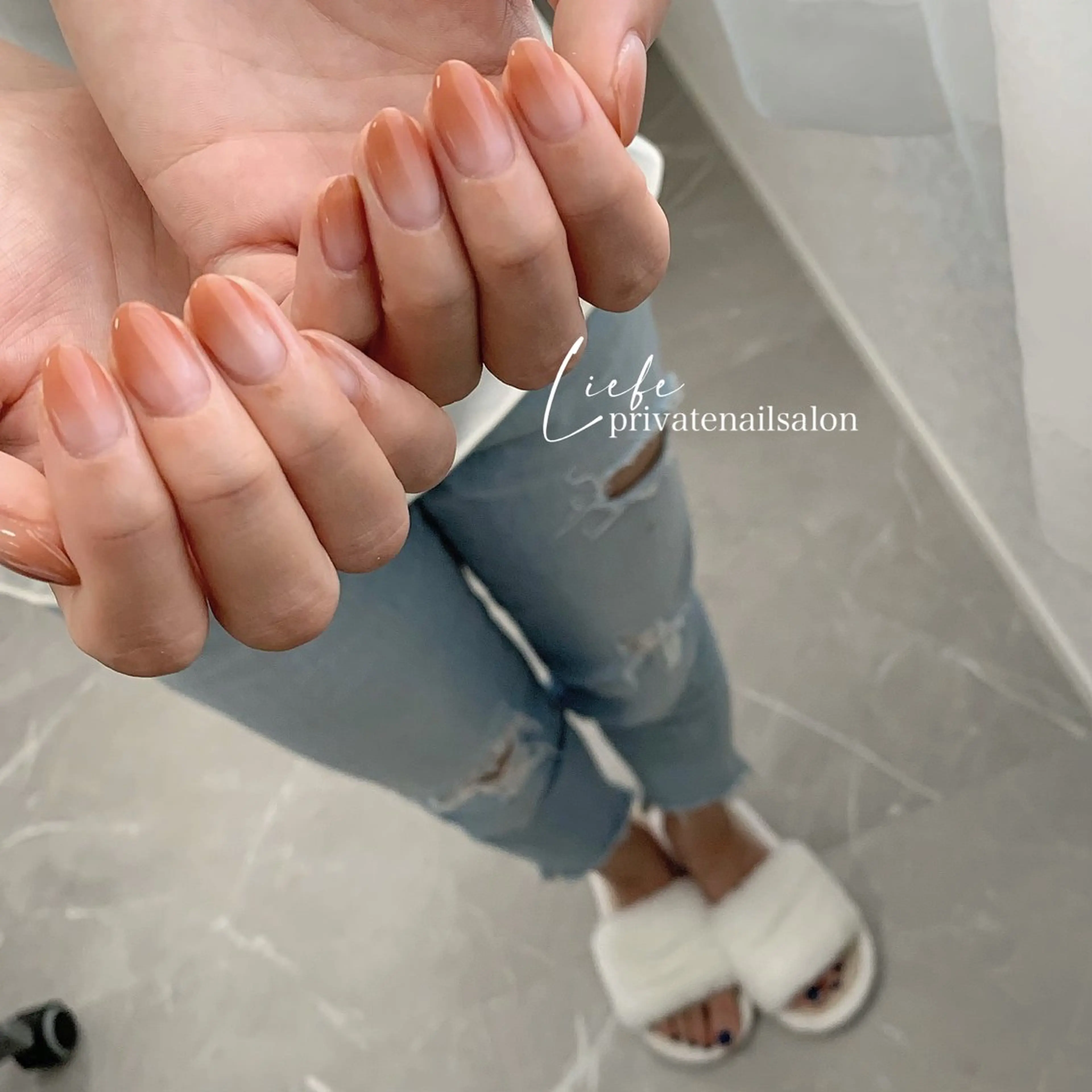 ネイル グラデーション ハンドネイル Liebe nailのネイルデザイン