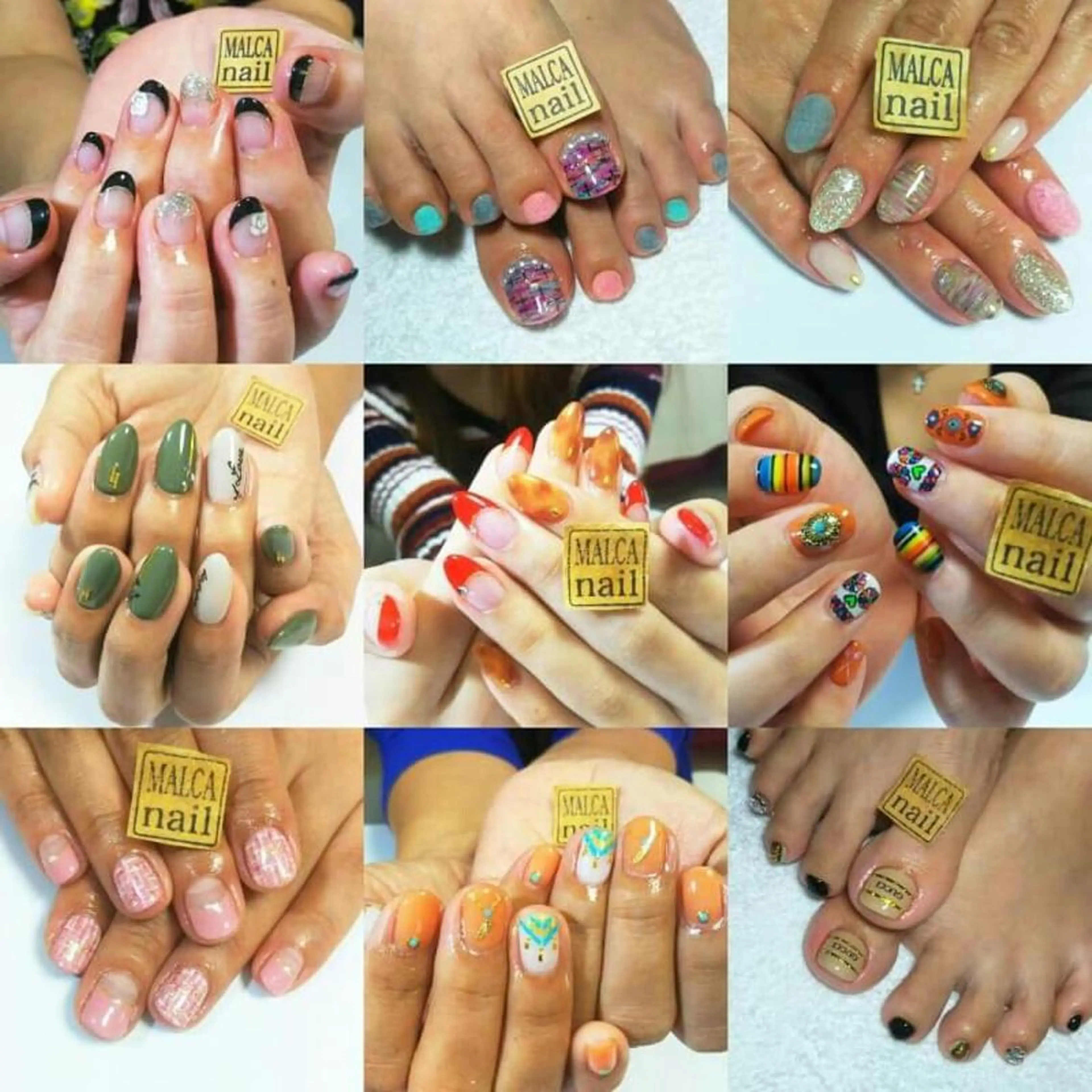 ネイル マツエク・マツパ メンズ ロング カラー パーマ ヘアアレンジ キッズ MALCAnail(マルカネイル)所属・荒木 莉奈のネイルデザイン