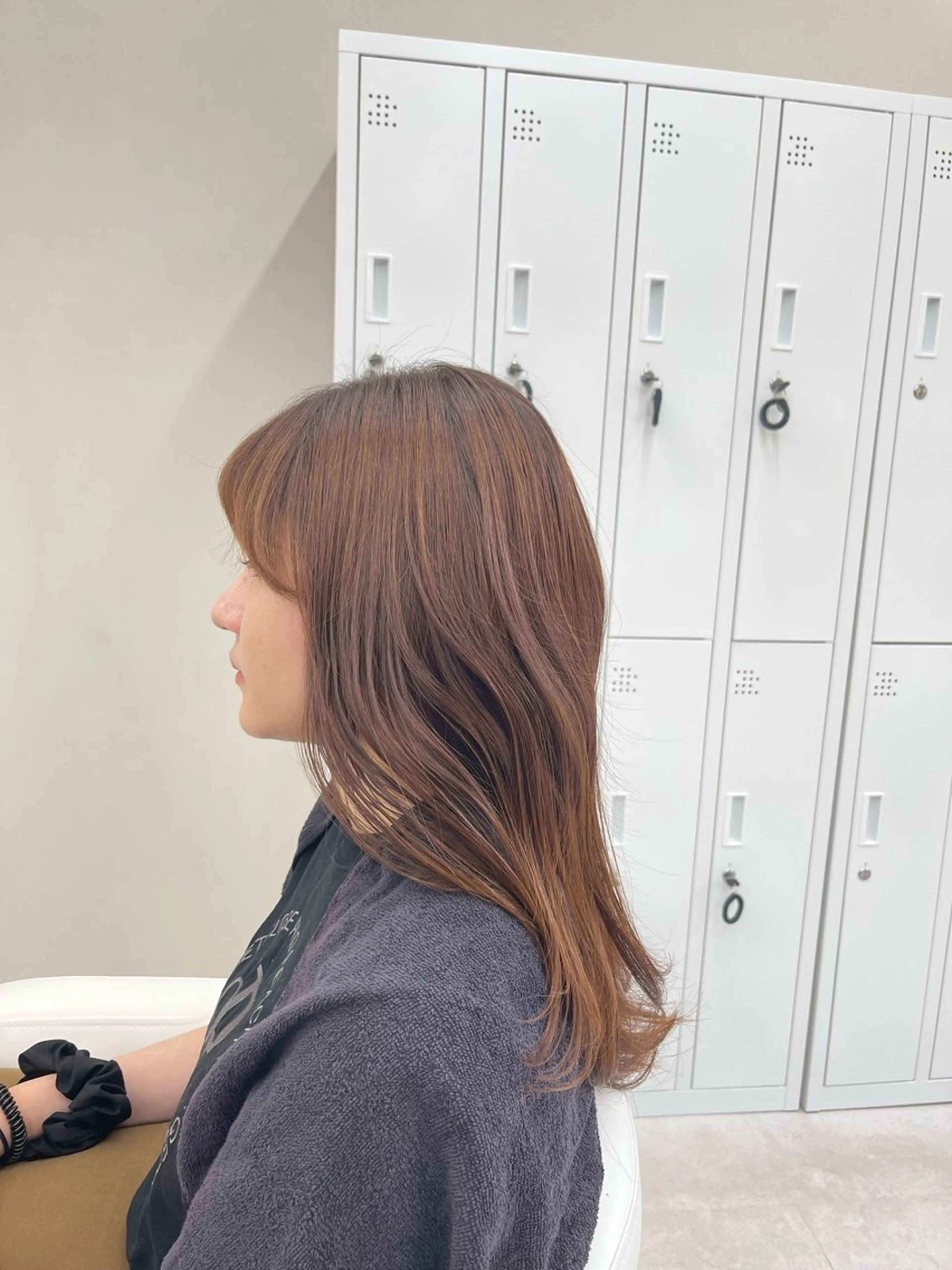 セミロング 磯部 拓磨のヘアスタイル