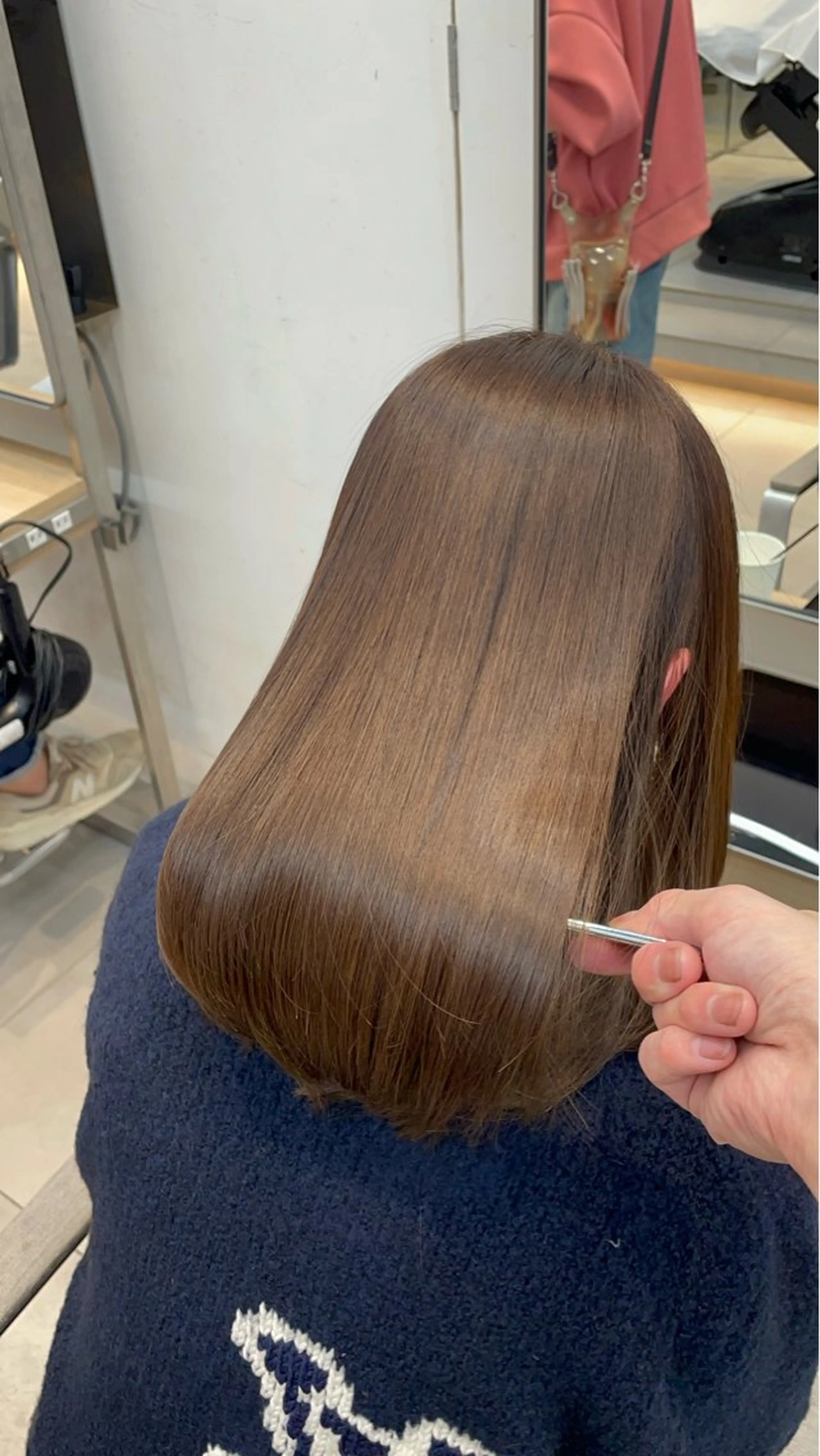 ミディアム カラー 髪質改善 トリートメント カット ヘアカラー トリートメント ✨髪質改善✨美髪 矯正🫧小泉のヘアスタイル