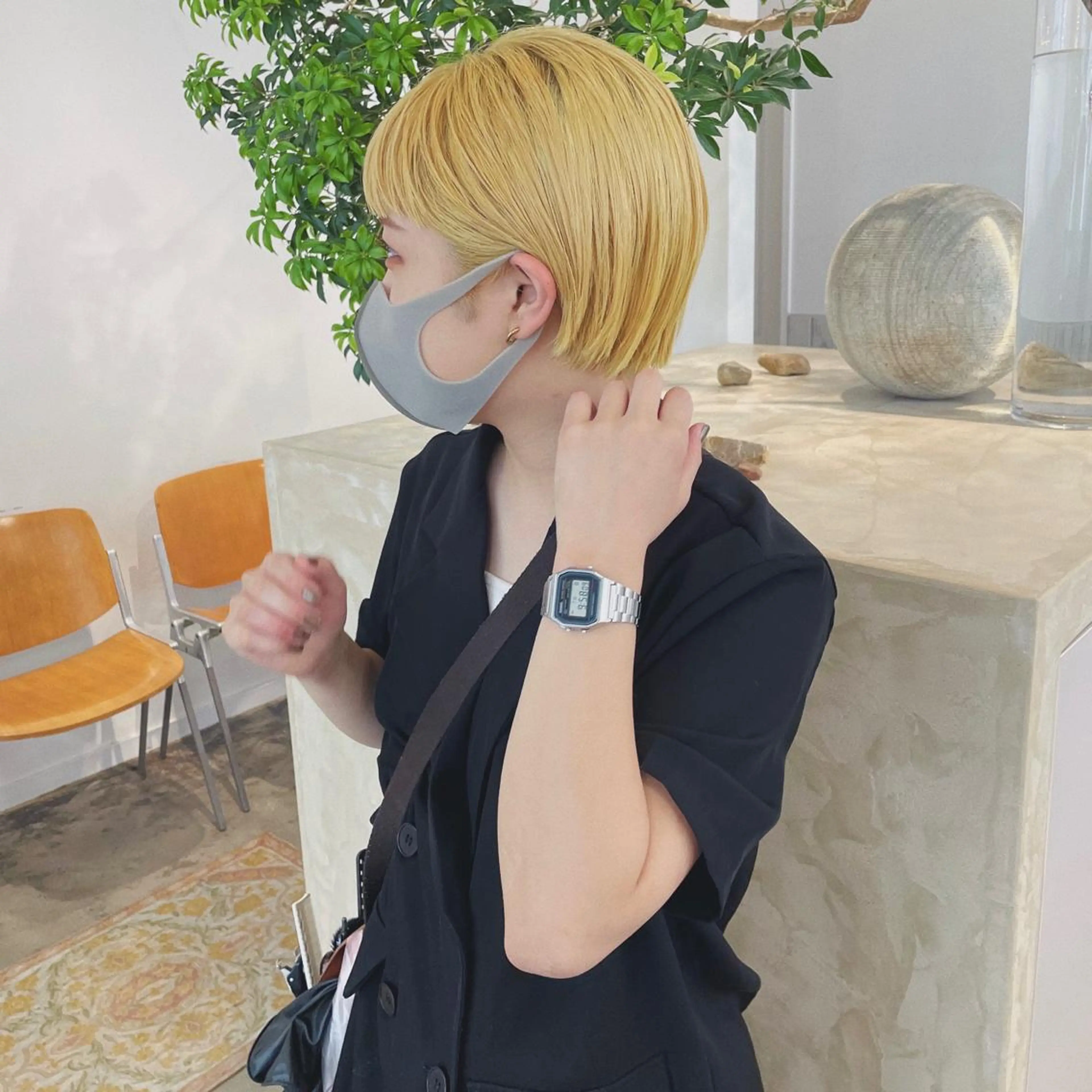 ショート ヘアカラー Terve. おすぎのヘアスタイル