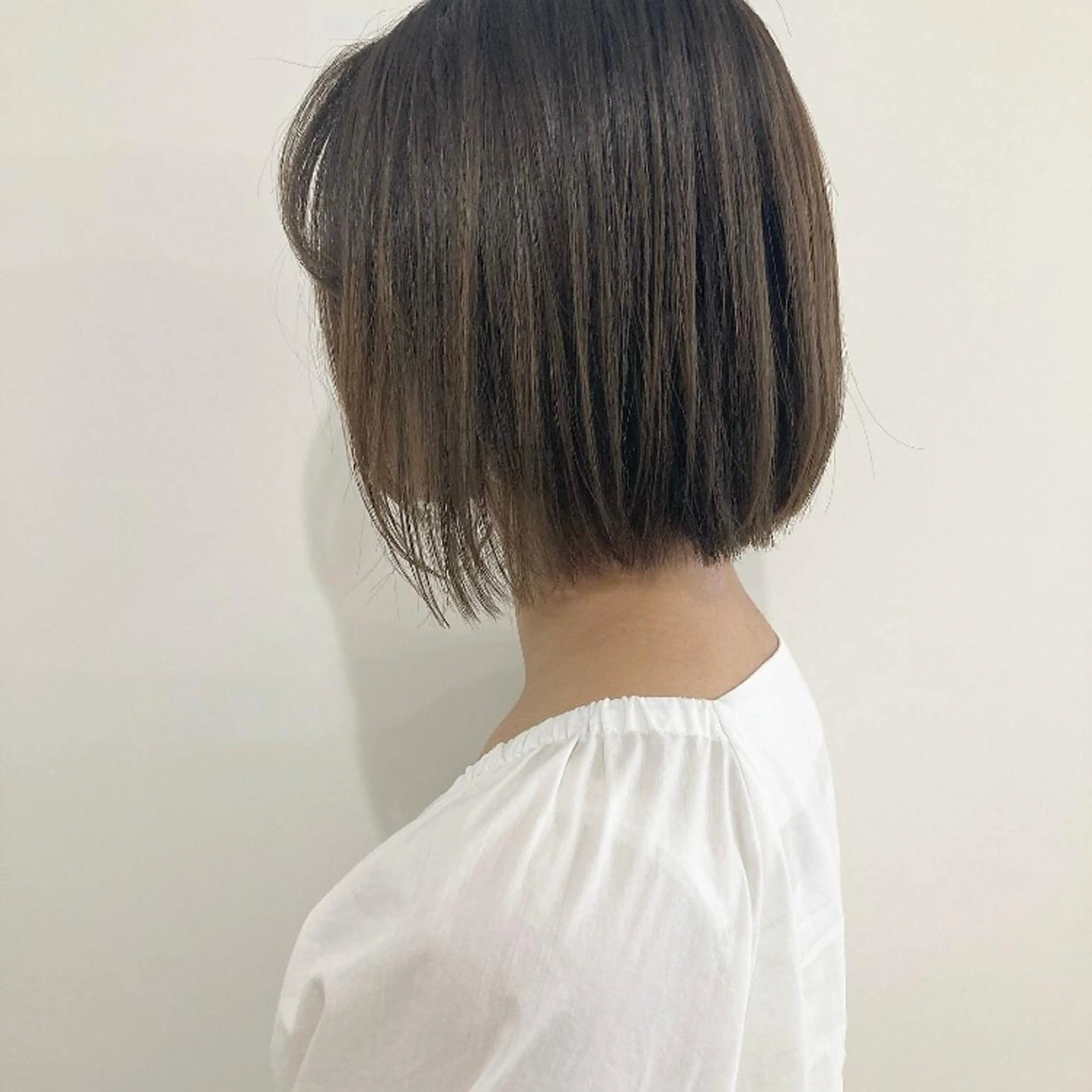 ショート カラー ボブ お洒落パーマ/ 艶カラー/michiのヘアスタイル