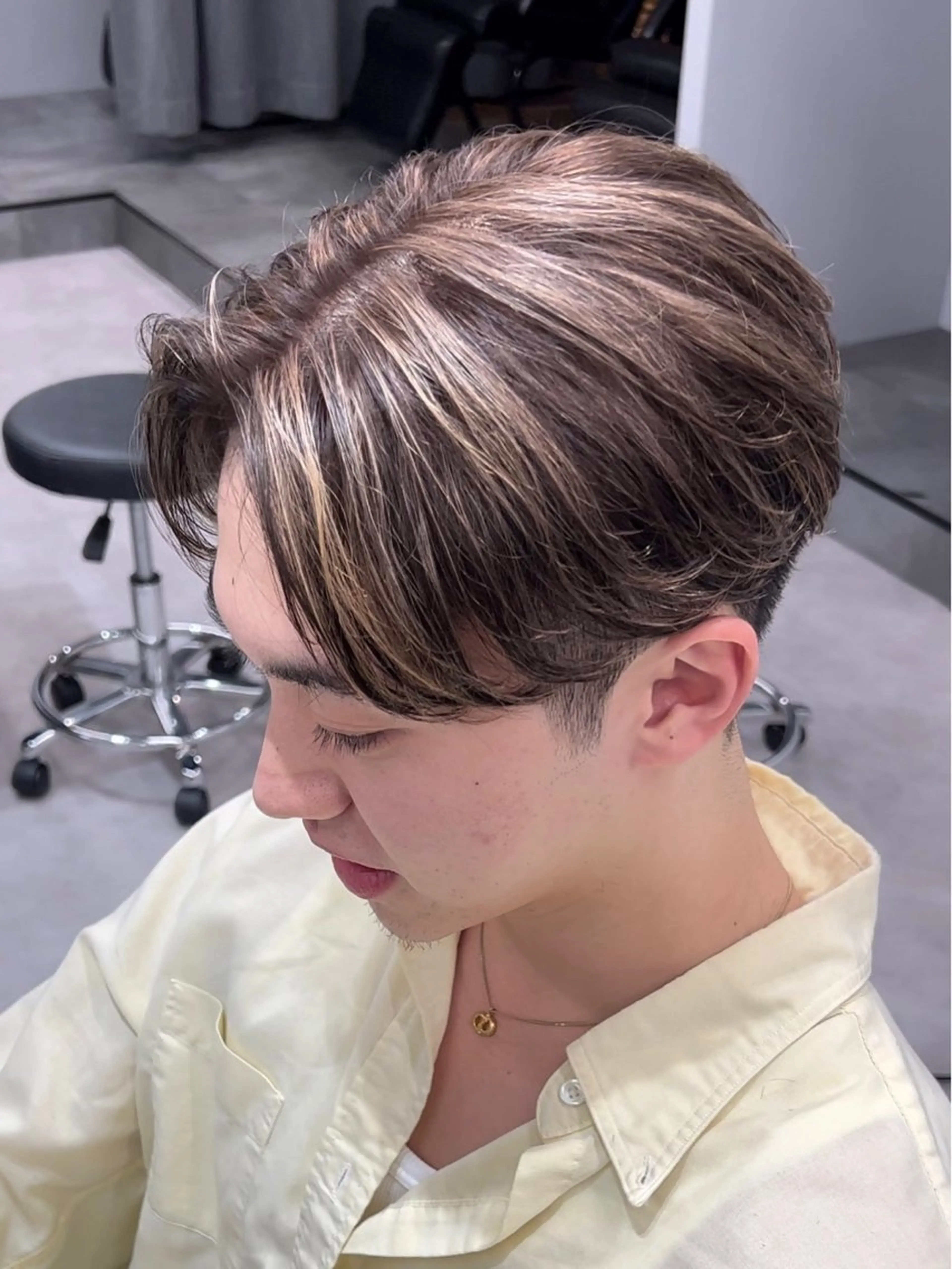 カラー メンズ メンズハイライト メンズメッシュ ハイライトカラー メッシュ 【メンズ特化美容師】 🐍NAO🐍のヘアスタイル