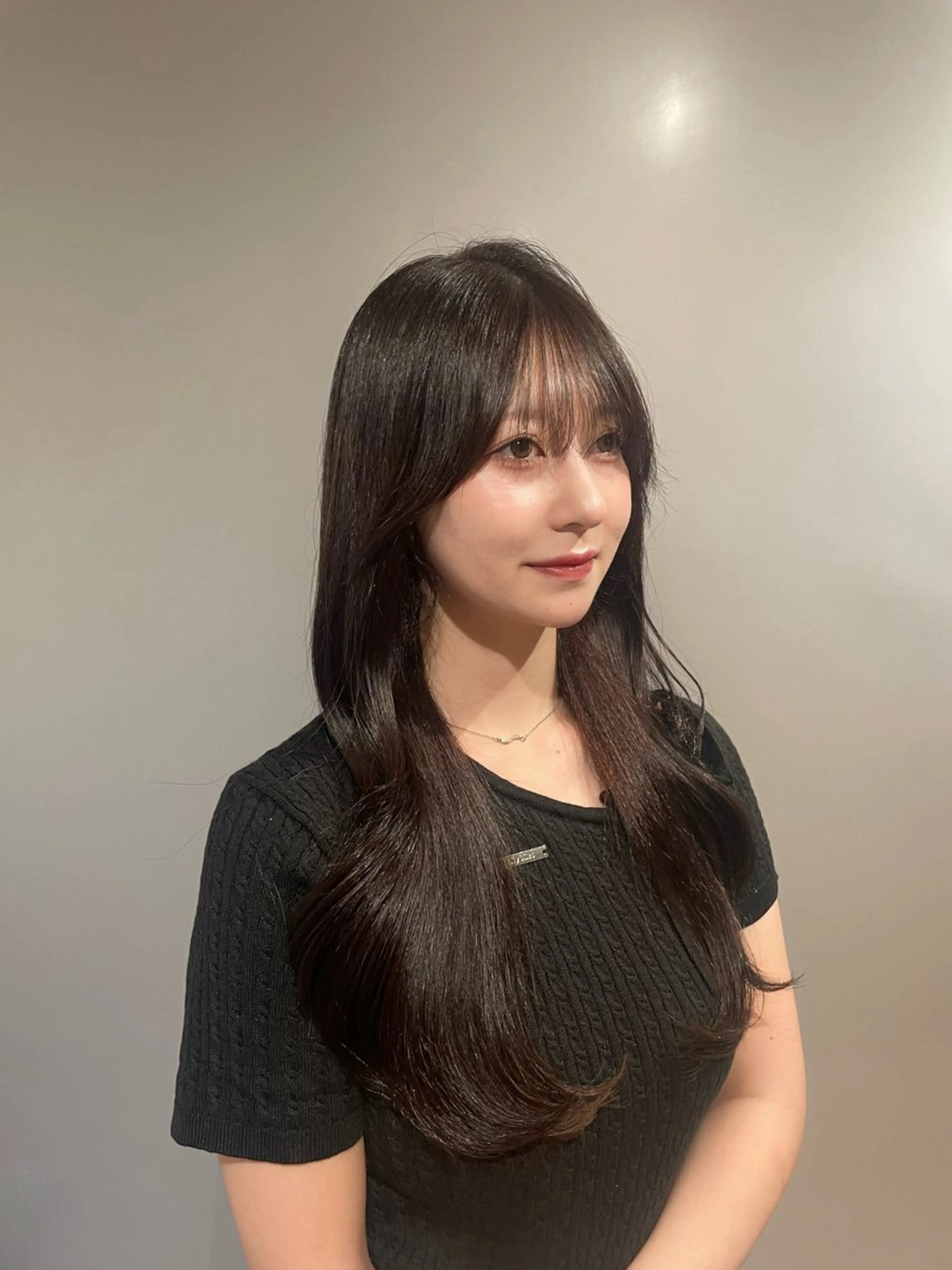 ロング カット ヘアカラー トリートメント 髪質改善×透明感× 艶髪🥀HIYORIのヘアスタイル