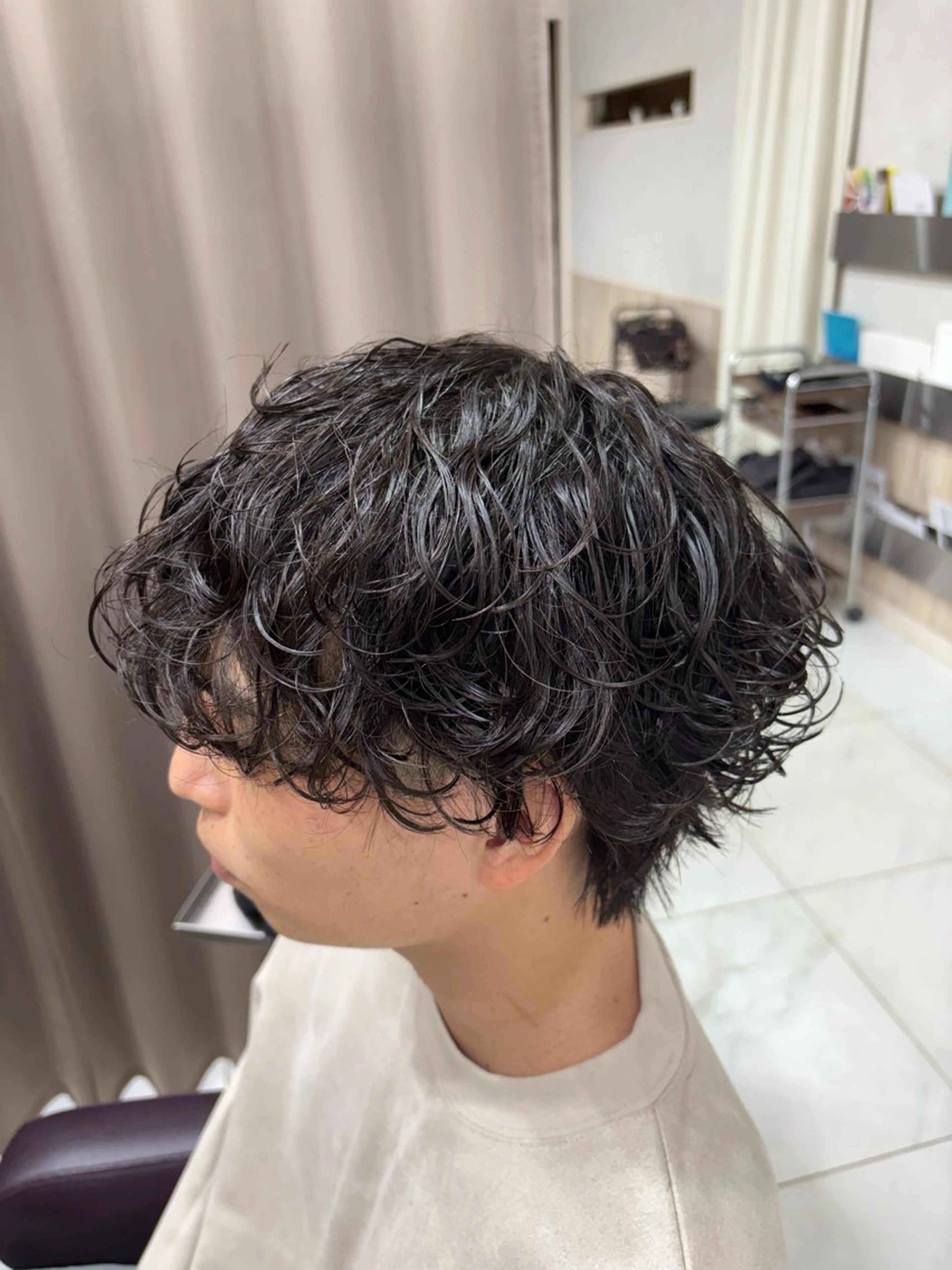 パーマ メンズ カット パーマ 【GRANDEUR】 ryuのヘアスタイル