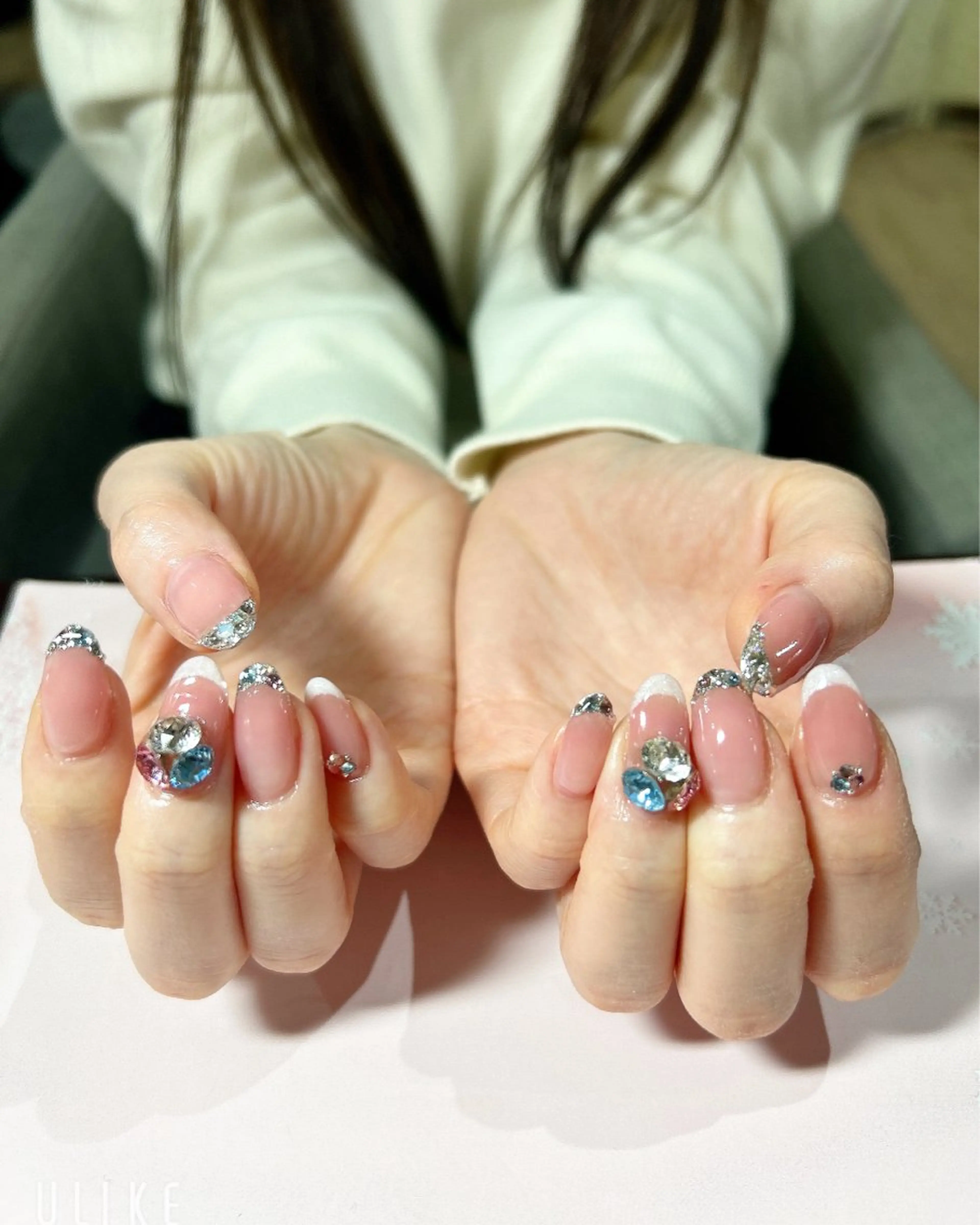ネイル フレンチネイル 吉野✨ ネイルデザイナー✨のネイルデザイン