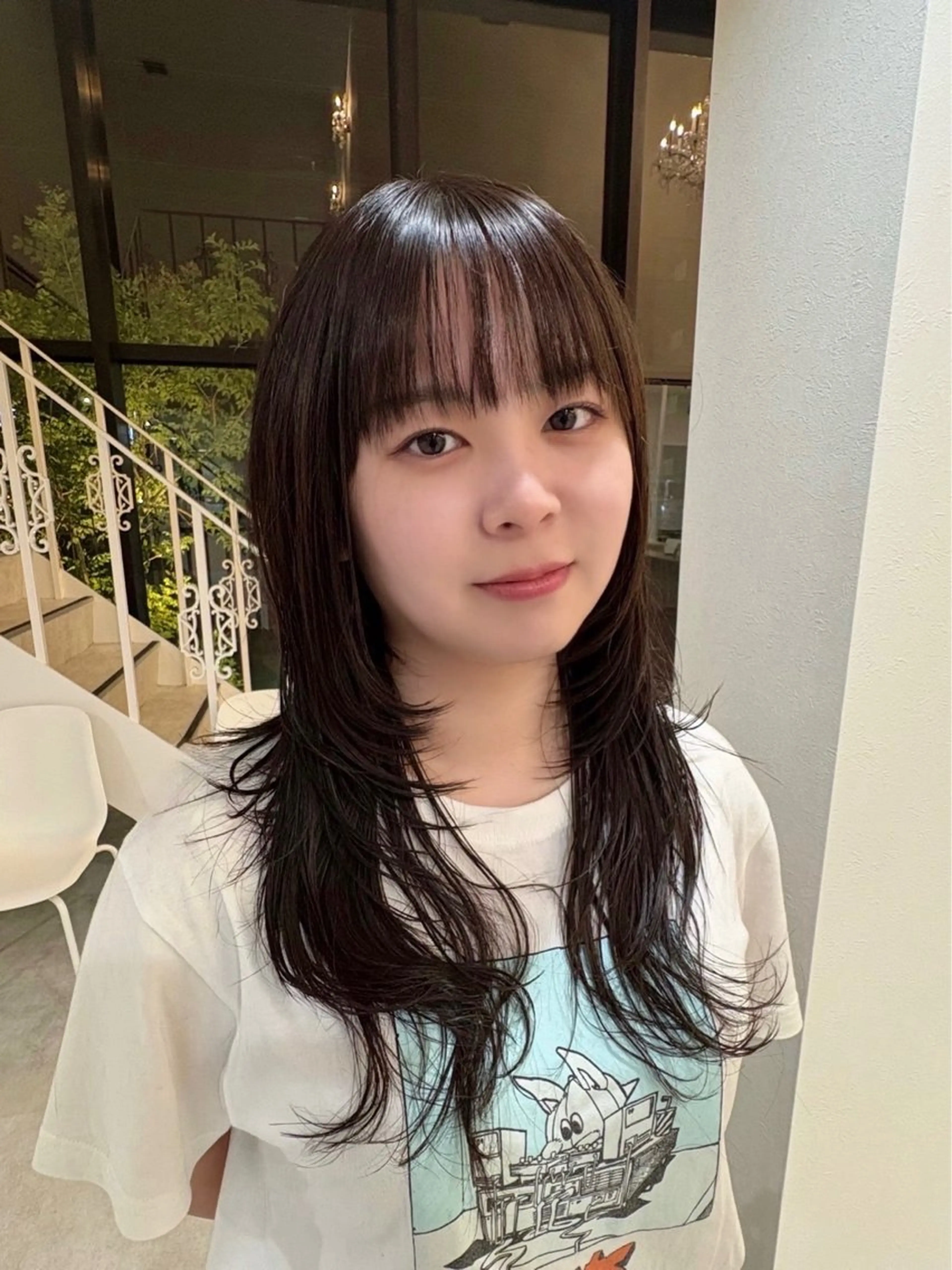 セミロング ウルフカット カット ヘアカラー juve.別府店所属・別府 /ショート /ボブ/ヤマダルカのヘアスタイル