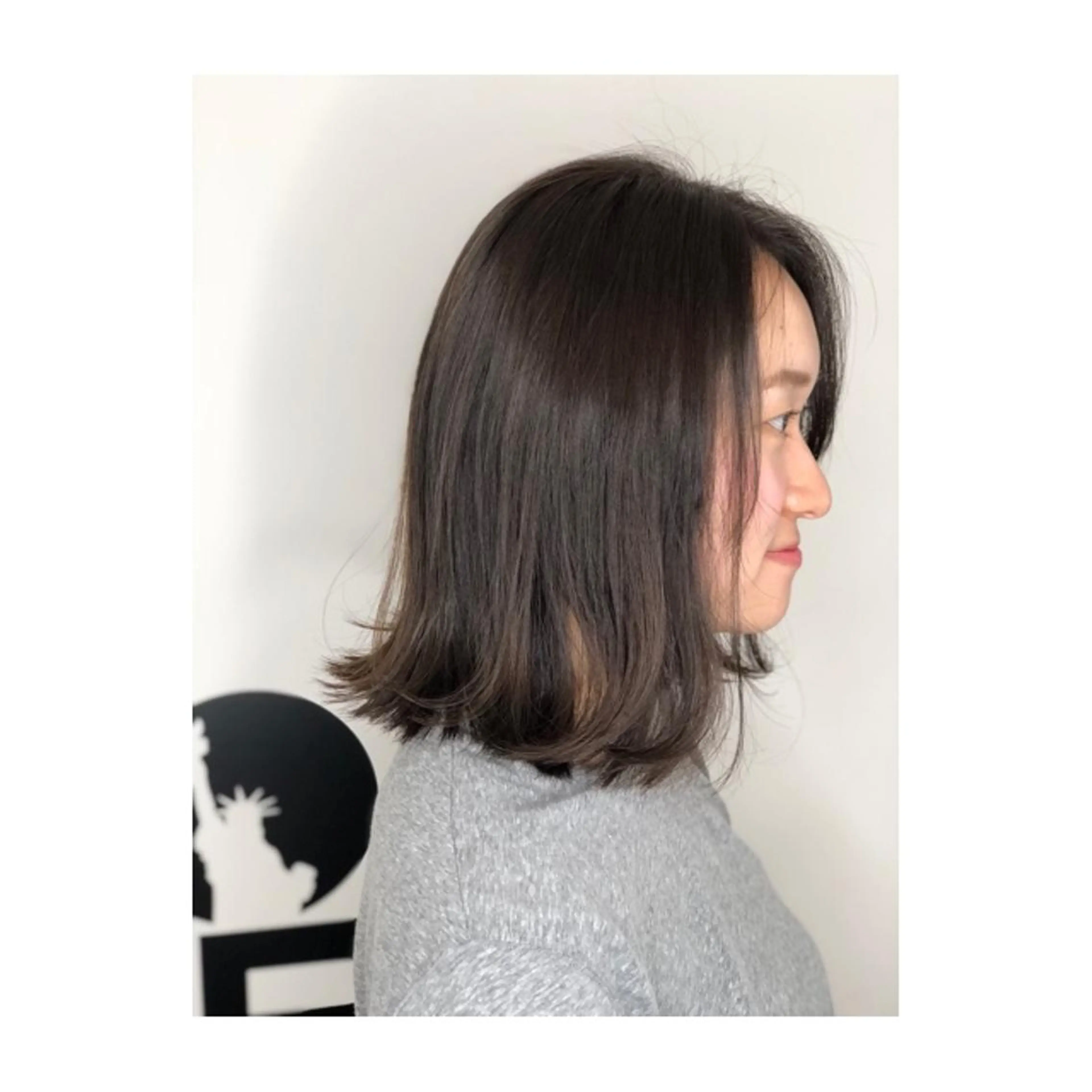 ミディアム ボブ 外ハネヘア ショートが得意✂️ 藤城建太のヘアスタイル