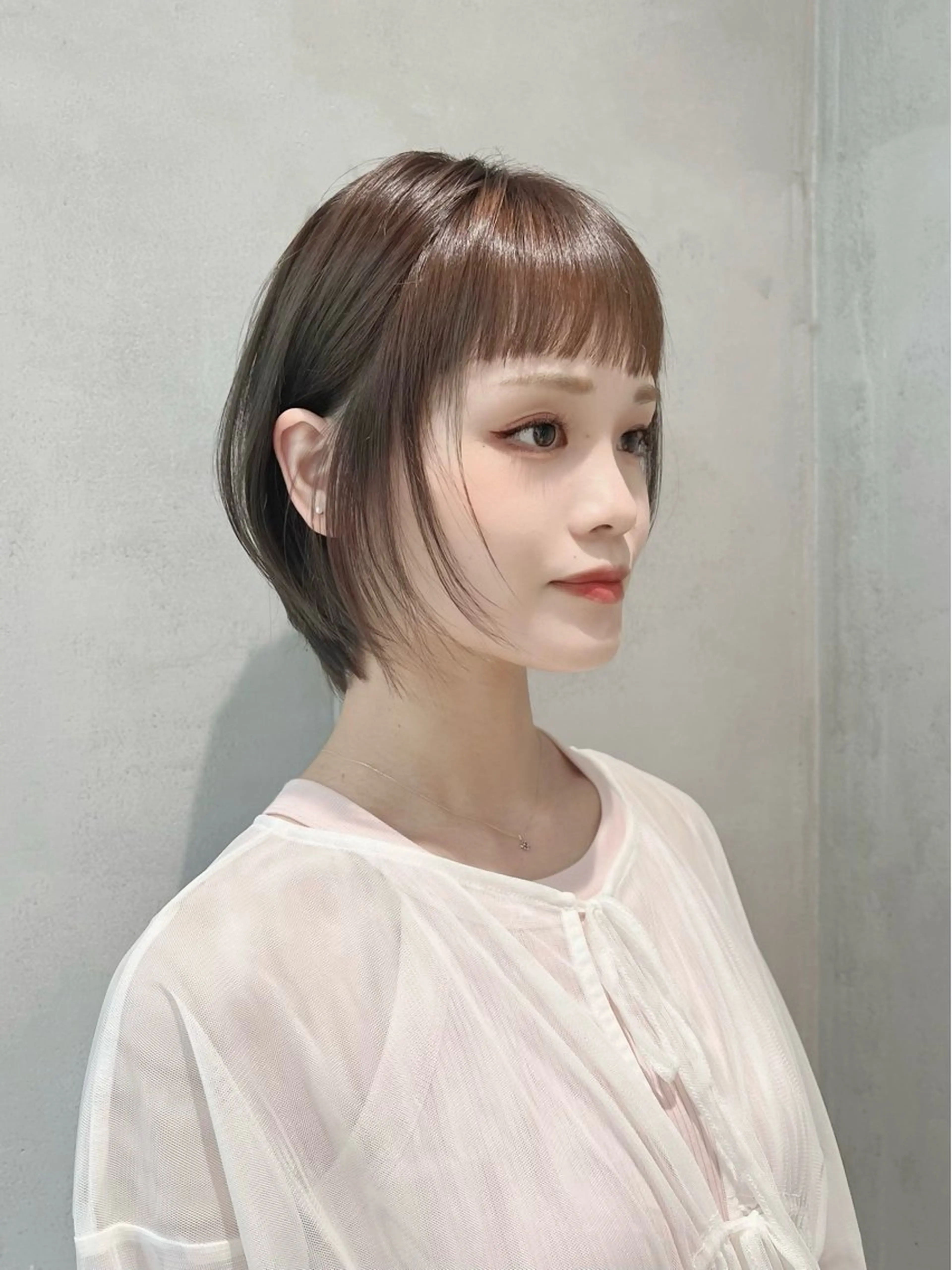 ショート Say.石川葵 ショートボブ前髪のヘアスタイル